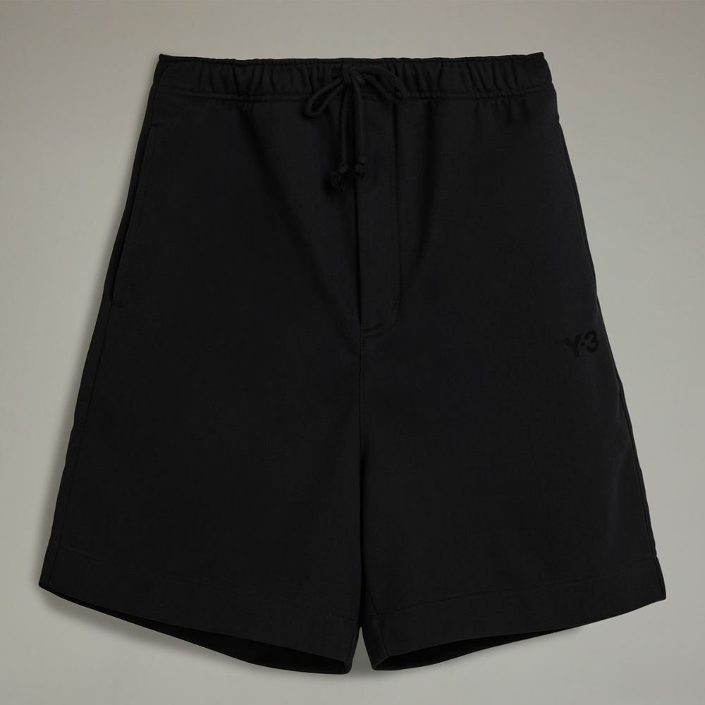 【 Y-3 M FT SHORTS 棉短褲 - 黑 】