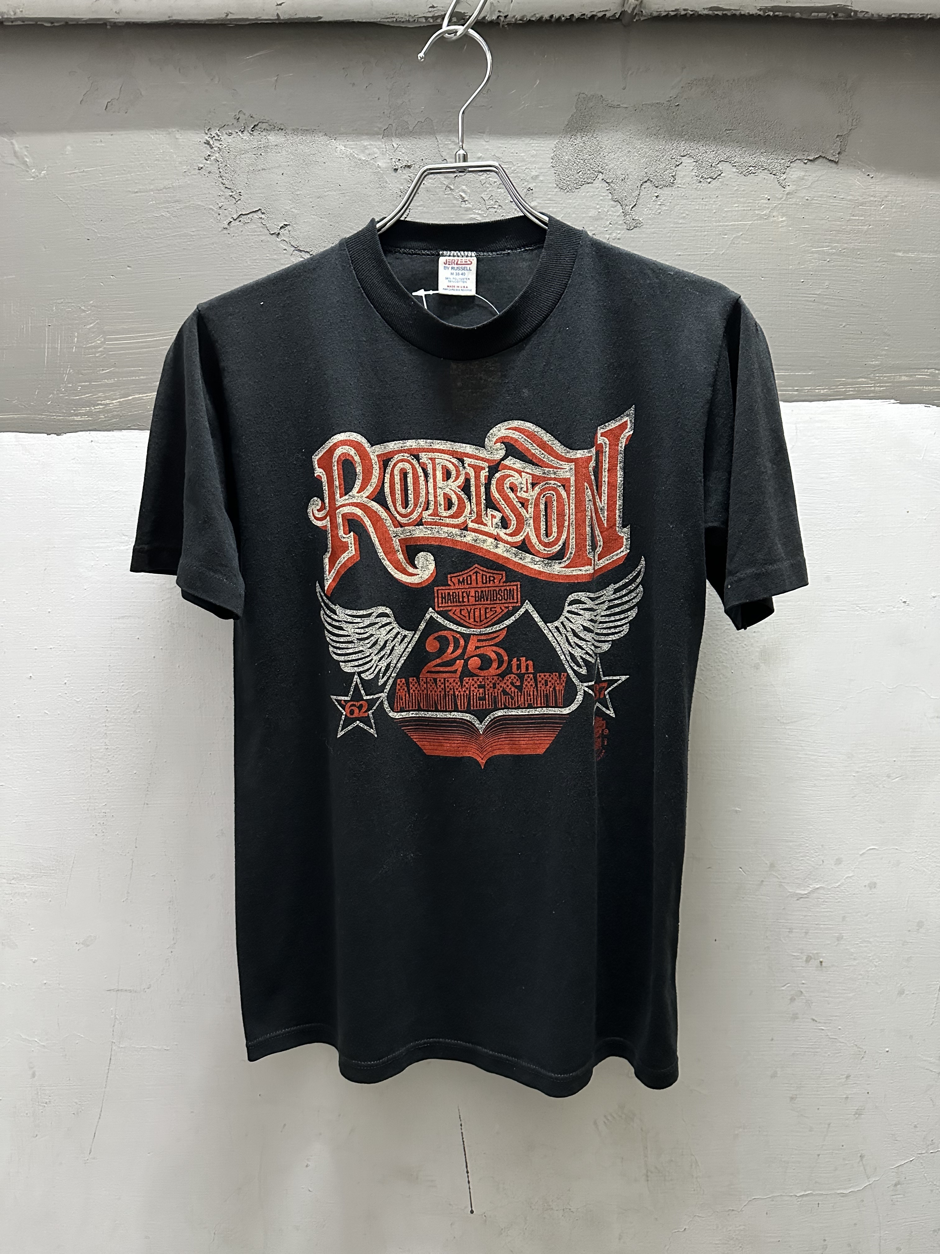 80s Harley Davidson Robison 25th Anniversary Tee Made in USA