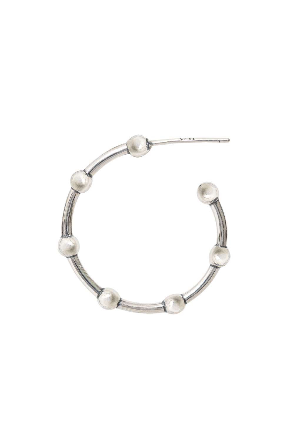 穿珠珠圈銀耳環（現貨款式）