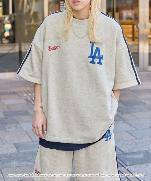 日本🇯🇵連線 MONO-MART x MLB 刺繡隊徽套裝 寬鬆 運動套裝 7款(任買兩件711免運)/預購