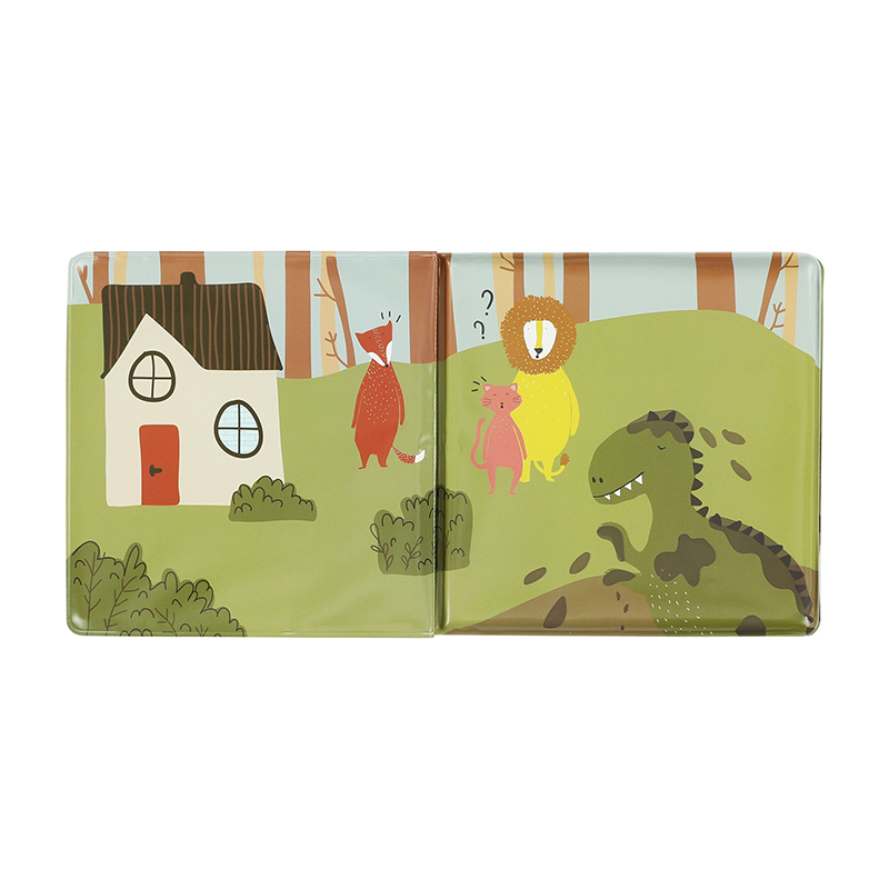 trixie 神奇變色洗澡書-威力恐龍