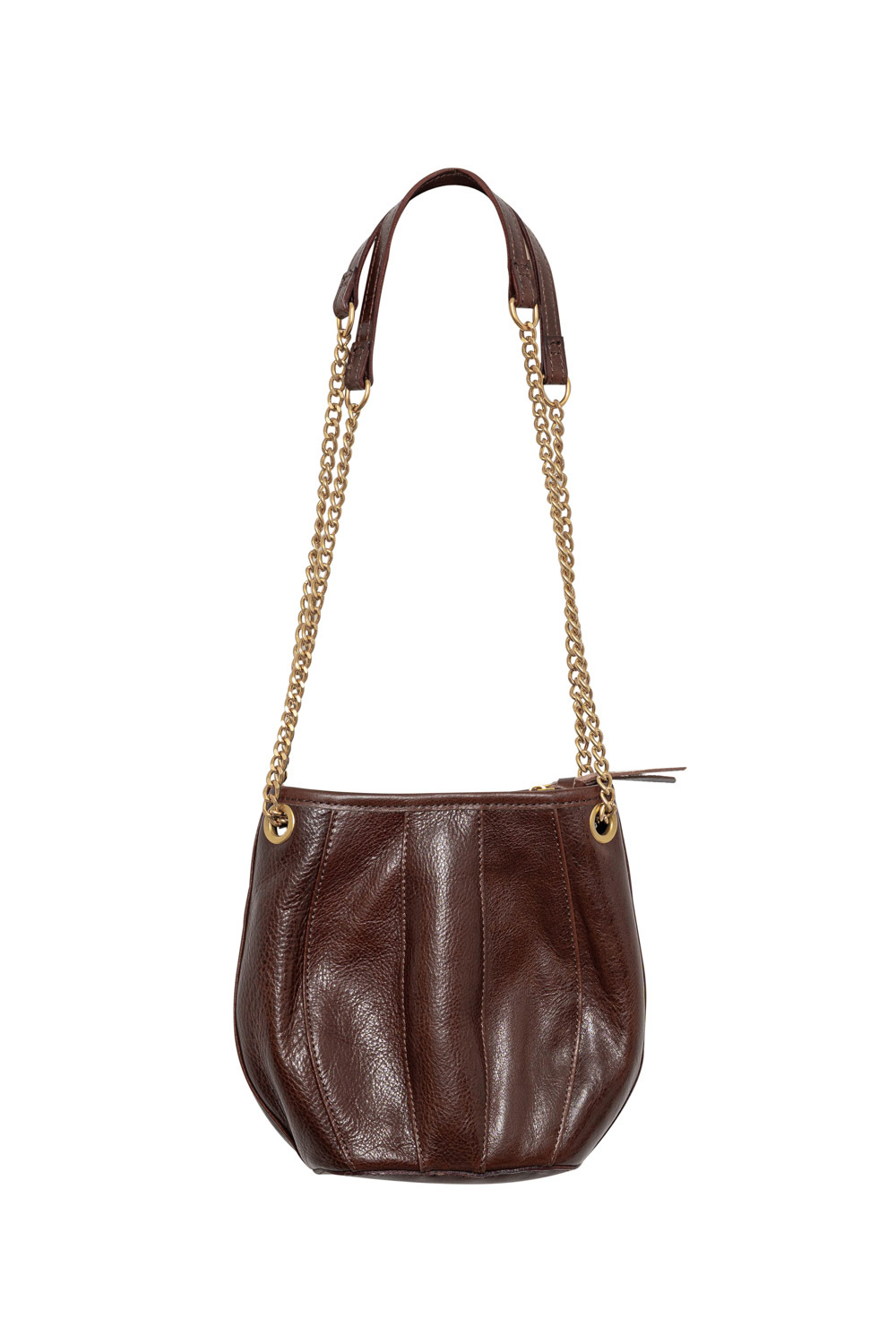 鏈帶兩用拼皮小水桶袋（預購產品）