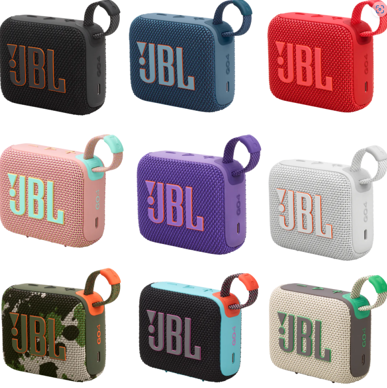 JBL GO 4 便攜式防水藍牙喇叭