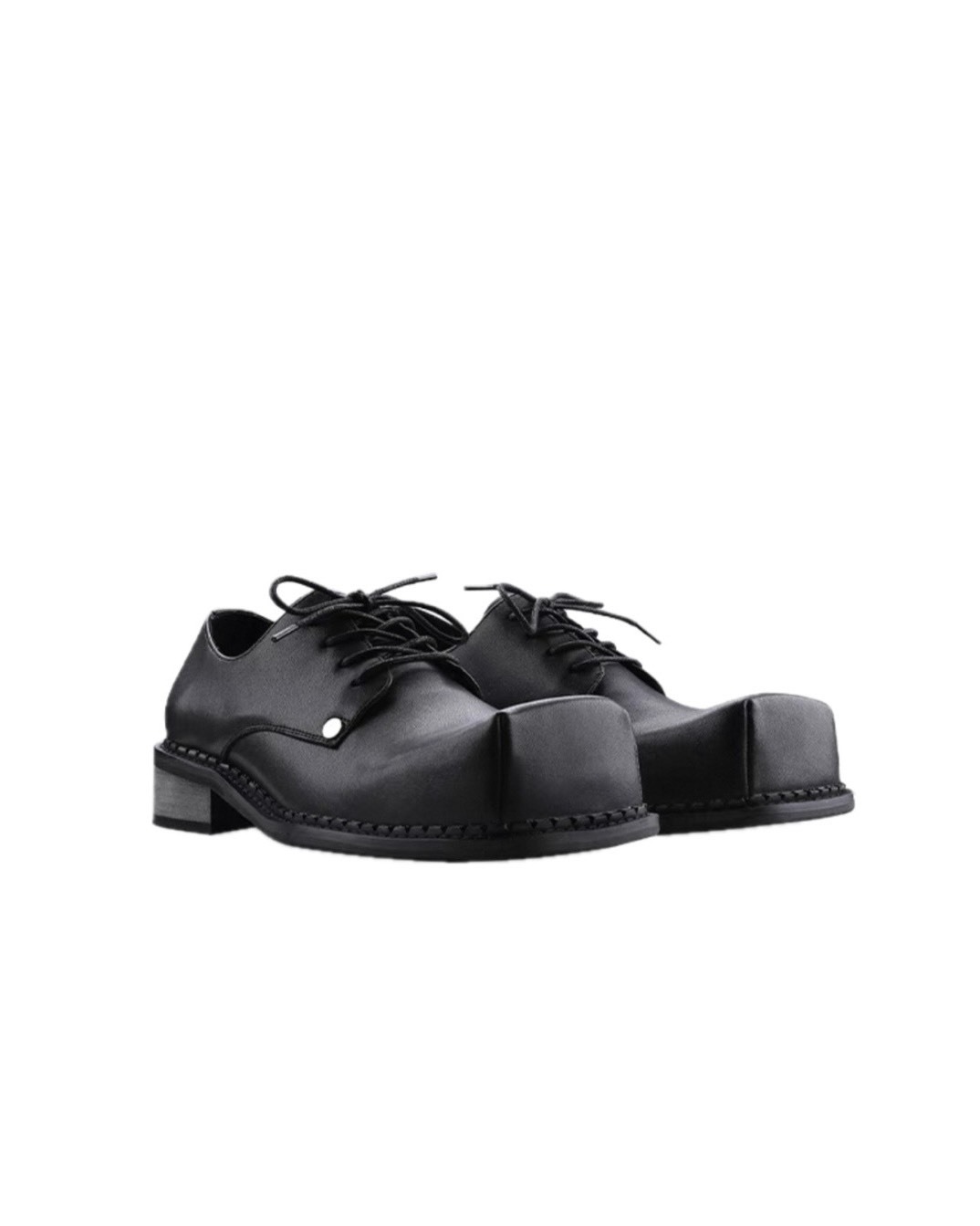 HANQIA 設計大翹頭 休閒 皮鞋 #鞋子