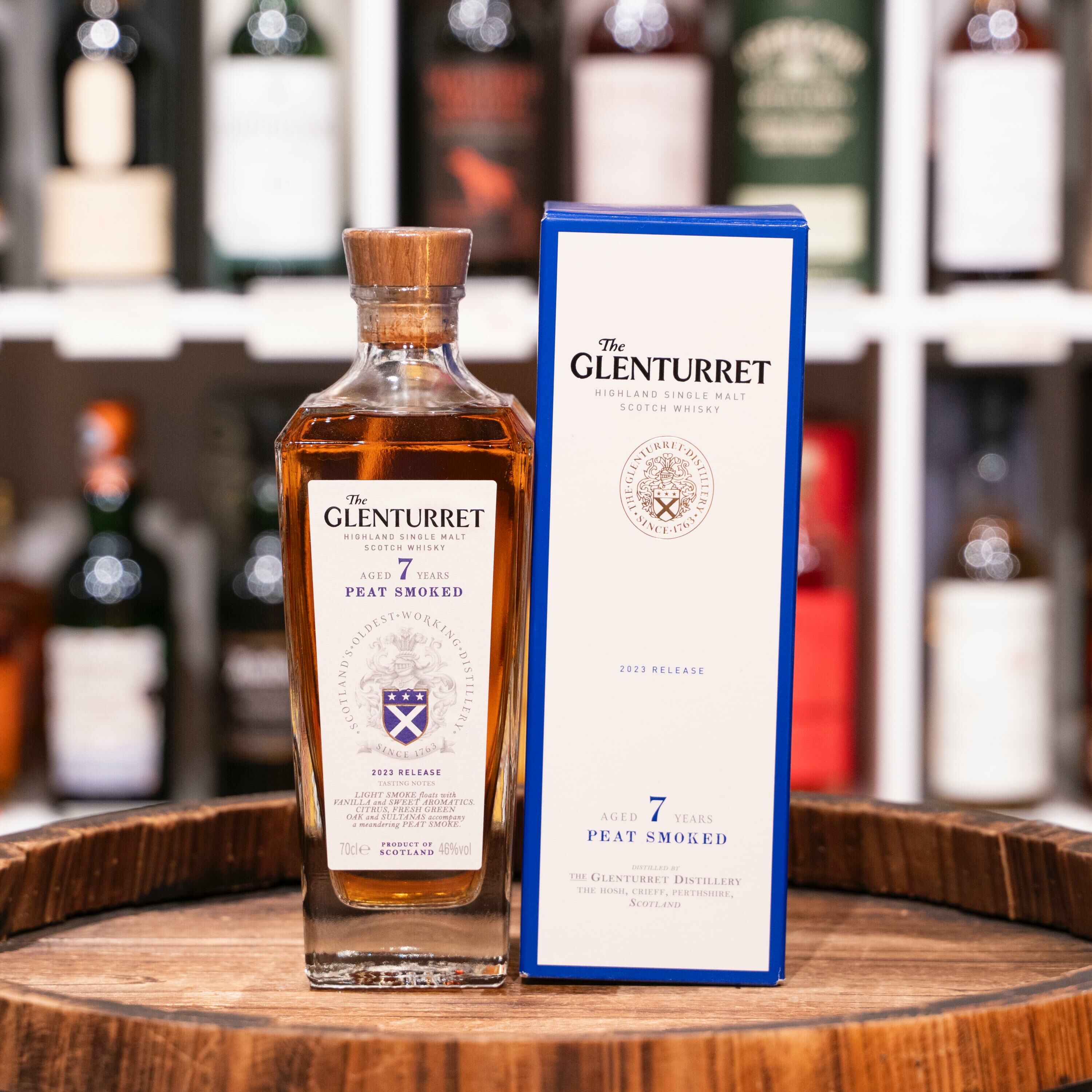 Glenturret 7 Years Old Peated Smoked  (700ml)