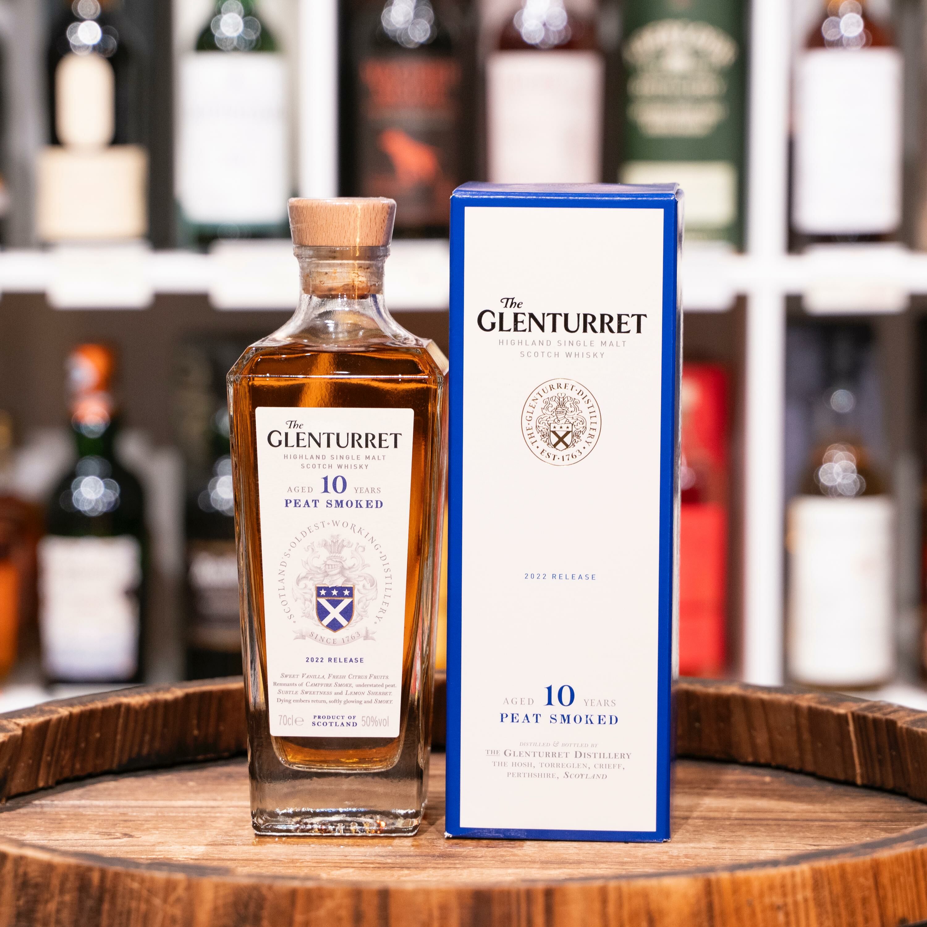 Glenturret 10 Years Old Peat Smoked  (700ml)