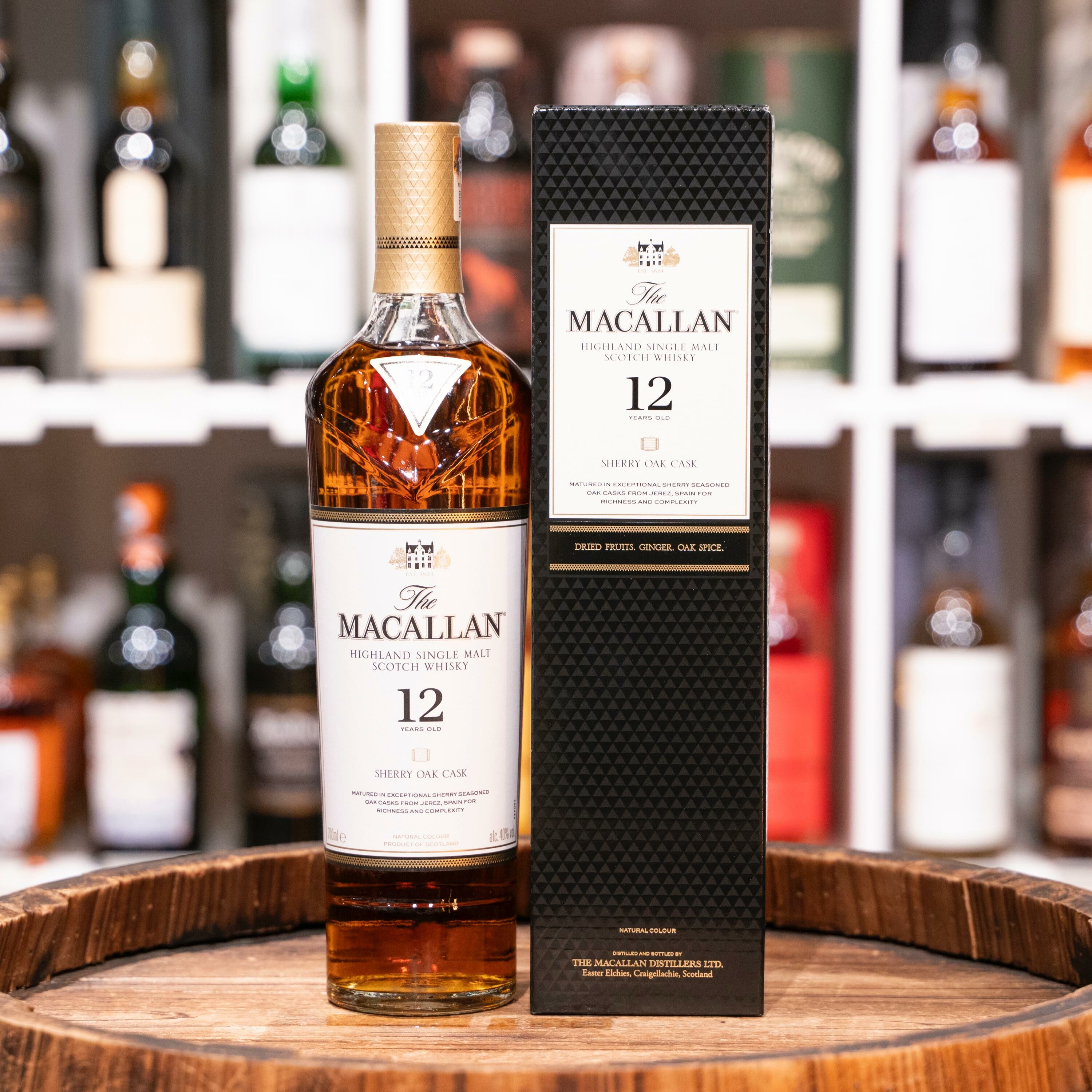 Macallan 12 Year Old Sherry Oak Cask Single Malt (舊版)