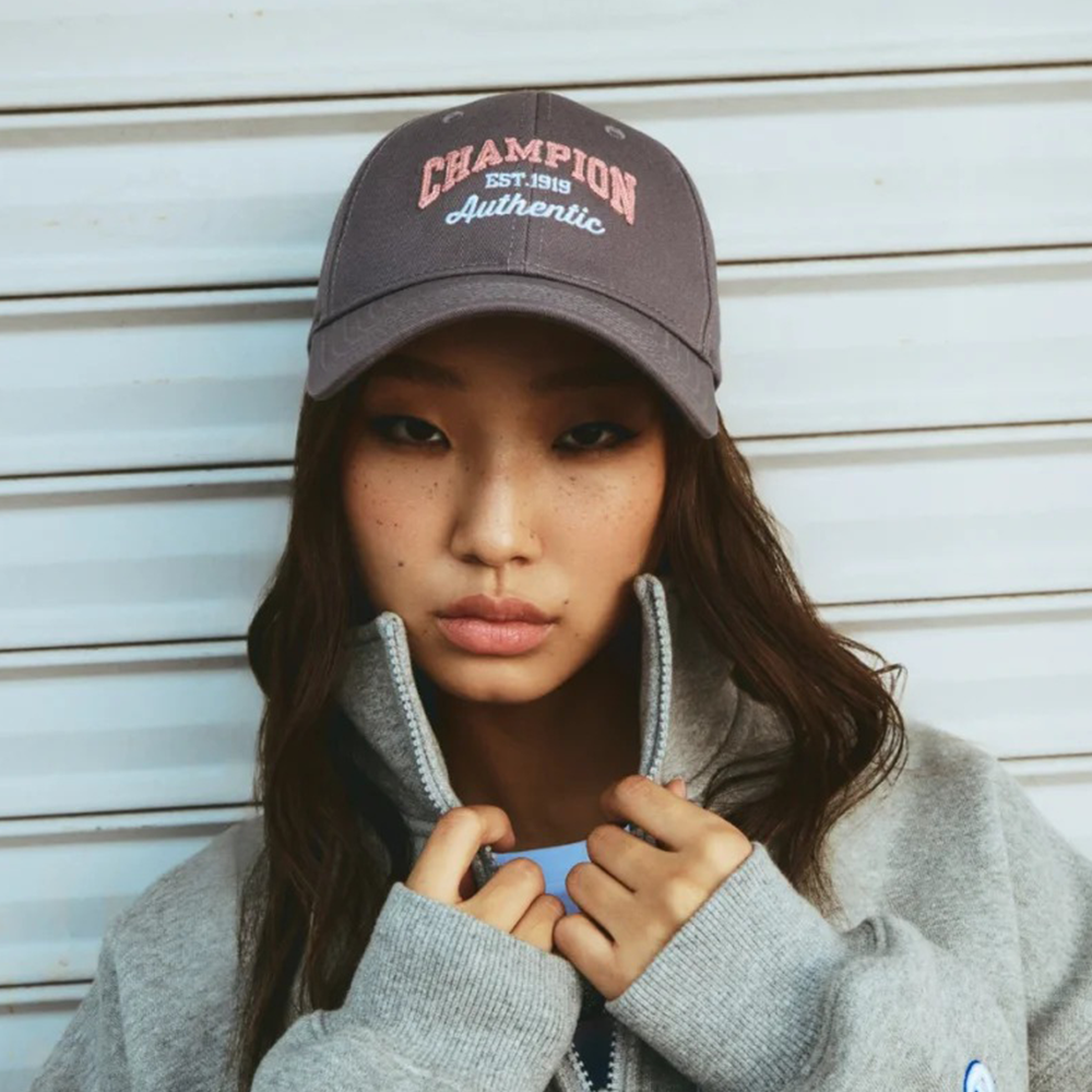 中性-C-LIFE學院風刺繡棒球帽-灰色（U5AACCU01P1）