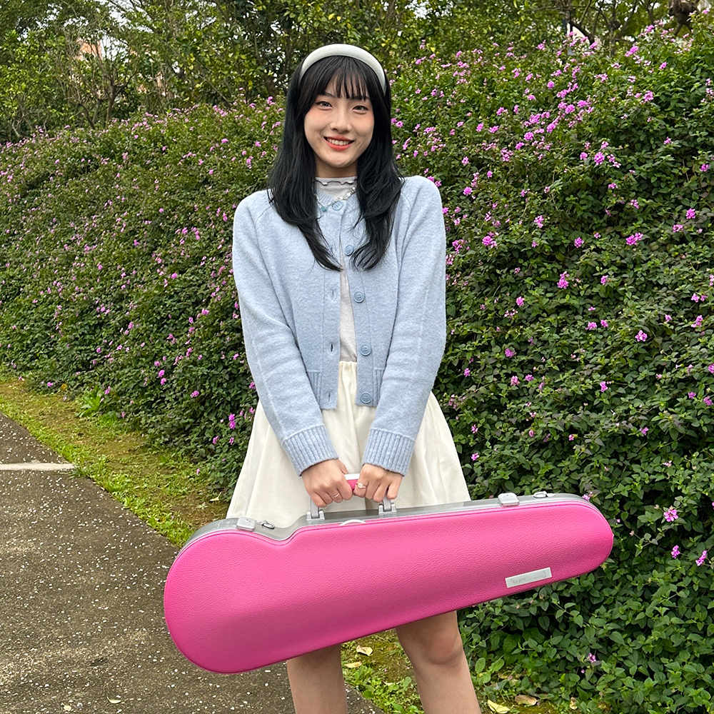 L’ETOILE 星辰系列 小提琴三角盒 (皮革粉)