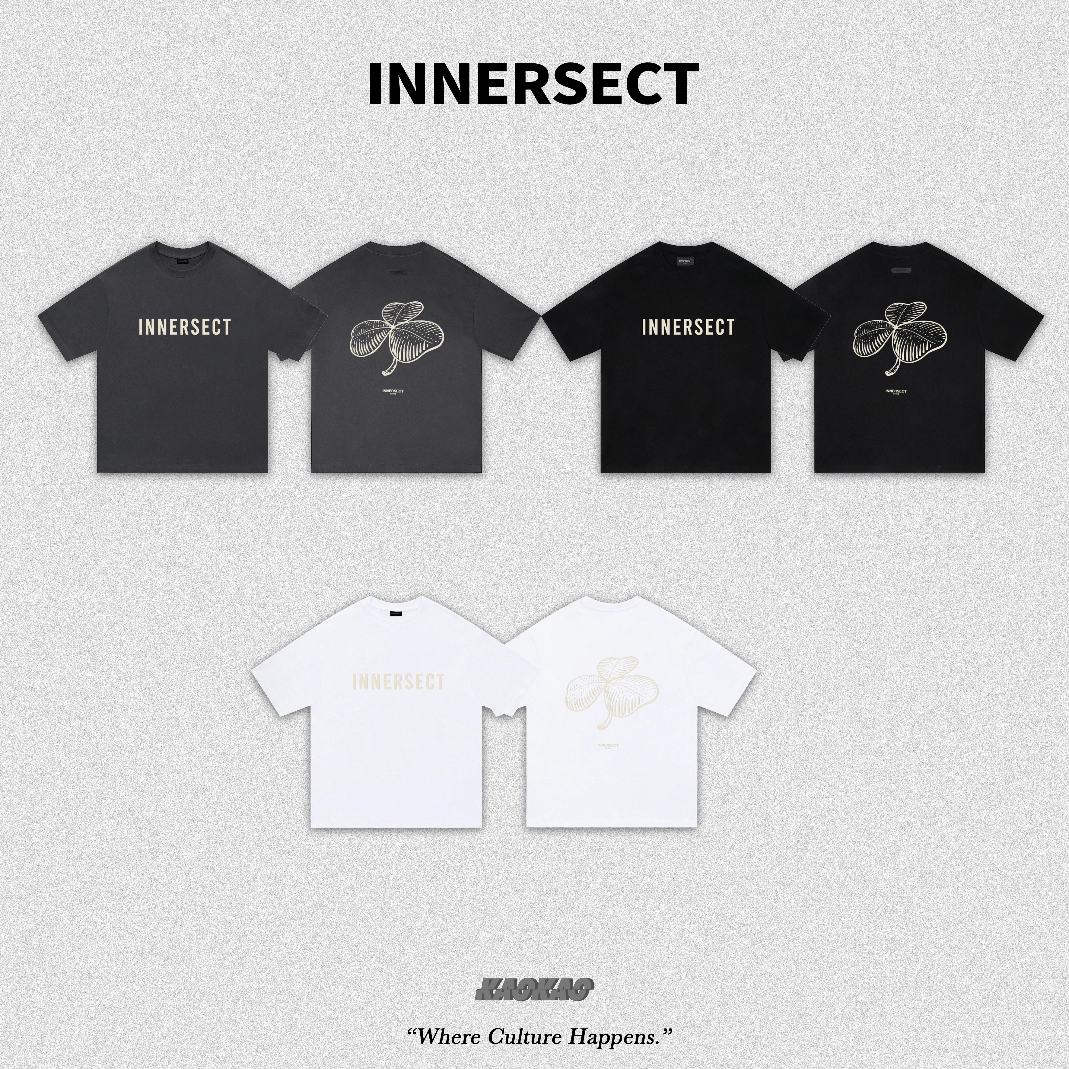 INNERSECT 三生萬物 美式休閒 字母LOGO 短T 三葉草【INN24SSTTE018】