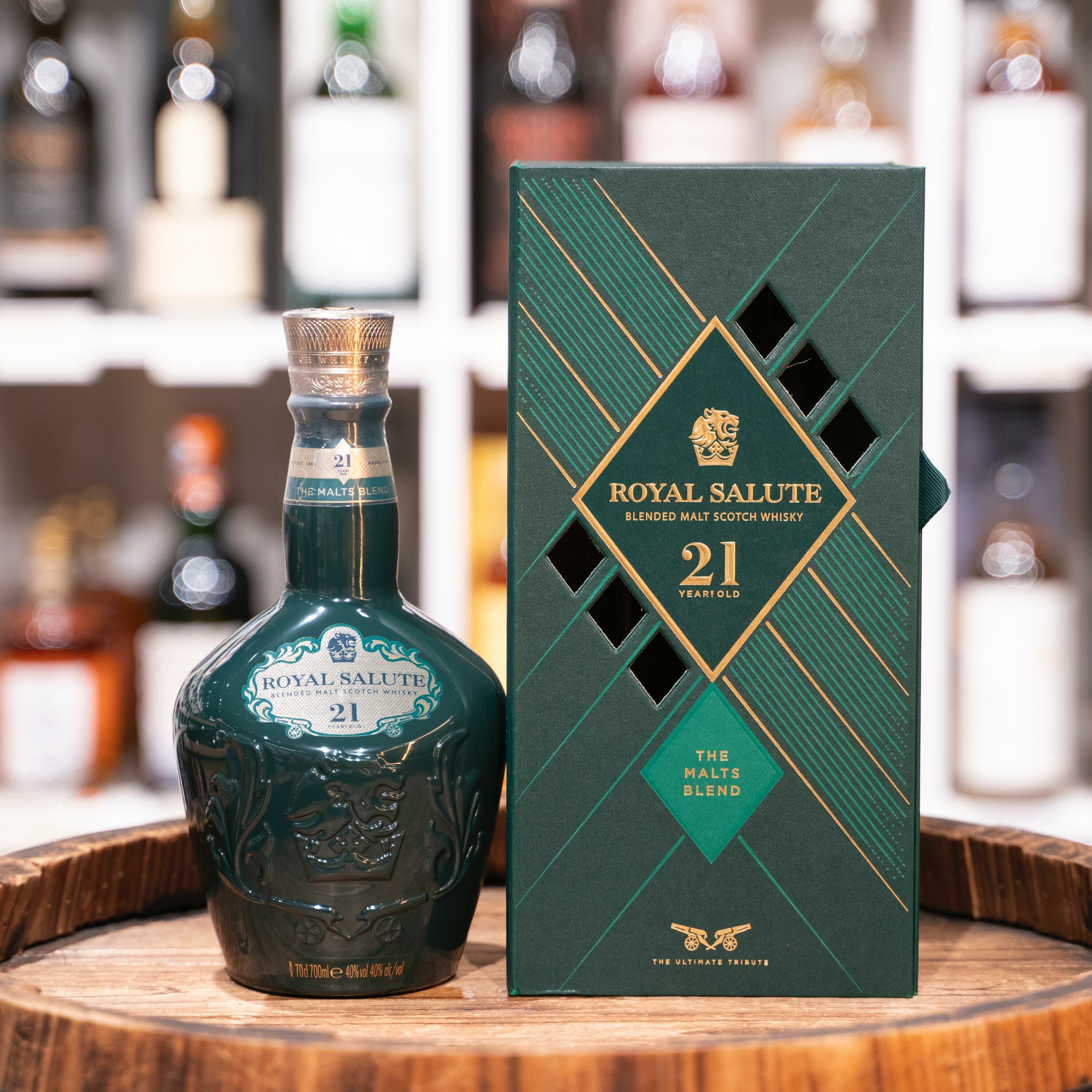 Royal Salute 21 Years Blended Malt Scotch Whisky (Green