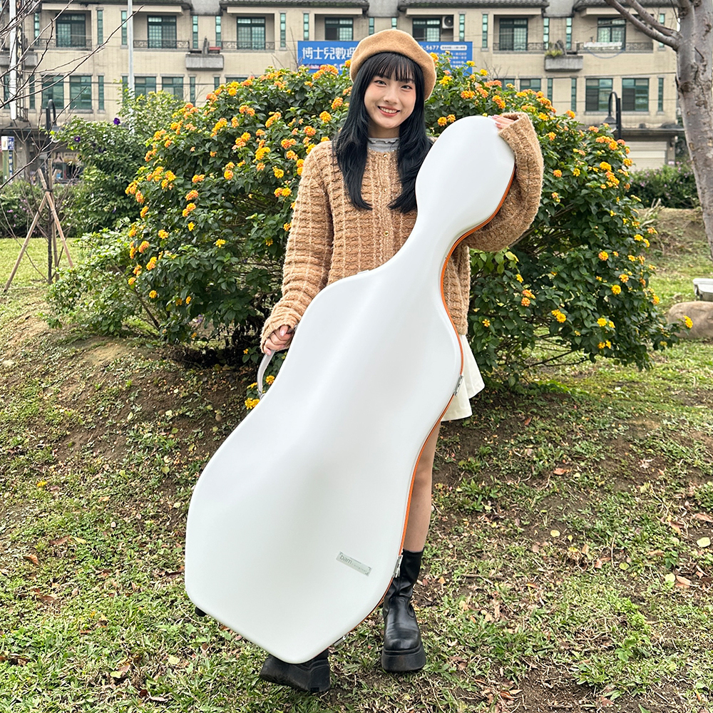 ICE SUPREME 寒冰系列 大提琴盒 (橘邊)