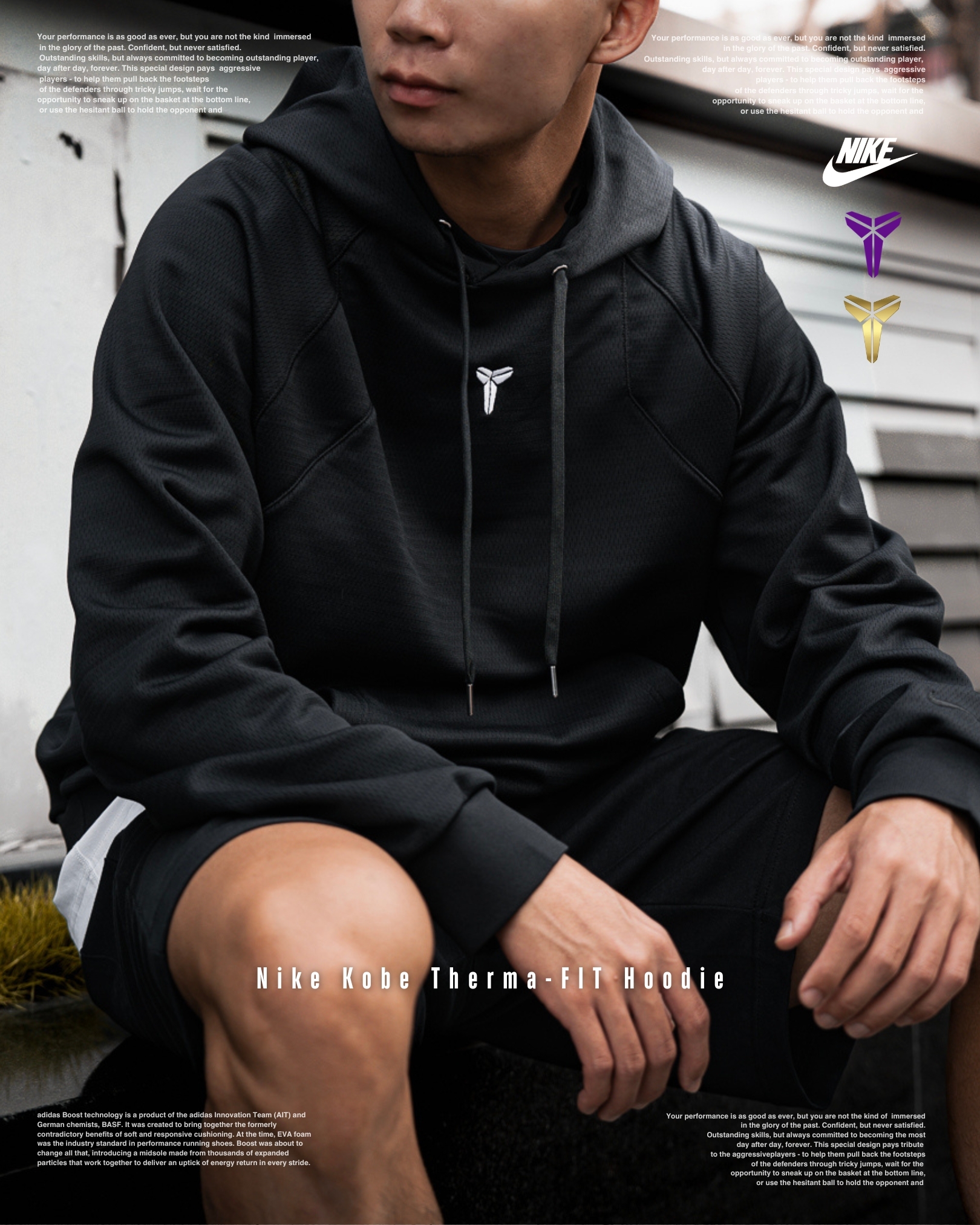 『超爆款黑曼巴帽踢 🔥』Nike Therma-FIT Hoodie “Year of the Mamba” HJ8110-010