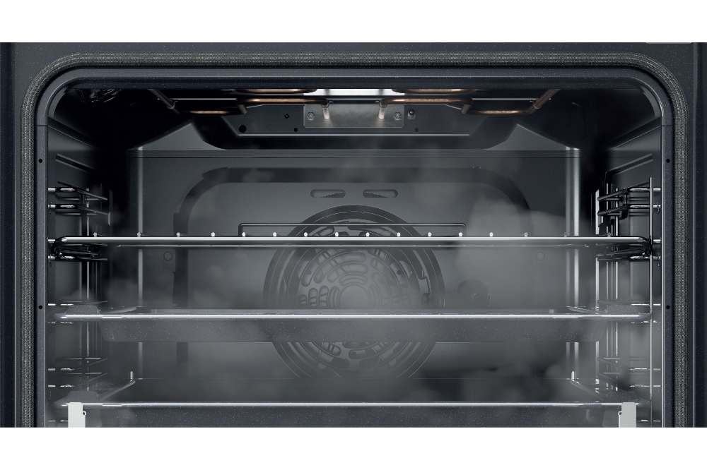 惠而浦 Whirlpool   W7MSBLAUS‧29L W Collection「第6感」嵌入式蒸焗爐‧意大利製造‧香港行貨,原廠2年保養‧