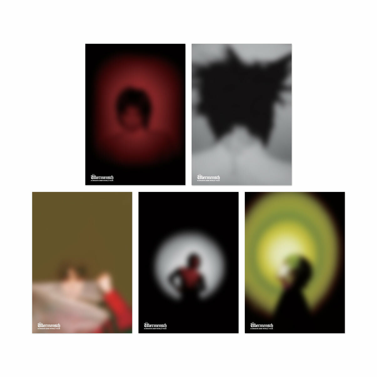 G-DRAGON 2025 WORLD TOUR IN KOREA - 27 POSTER SET