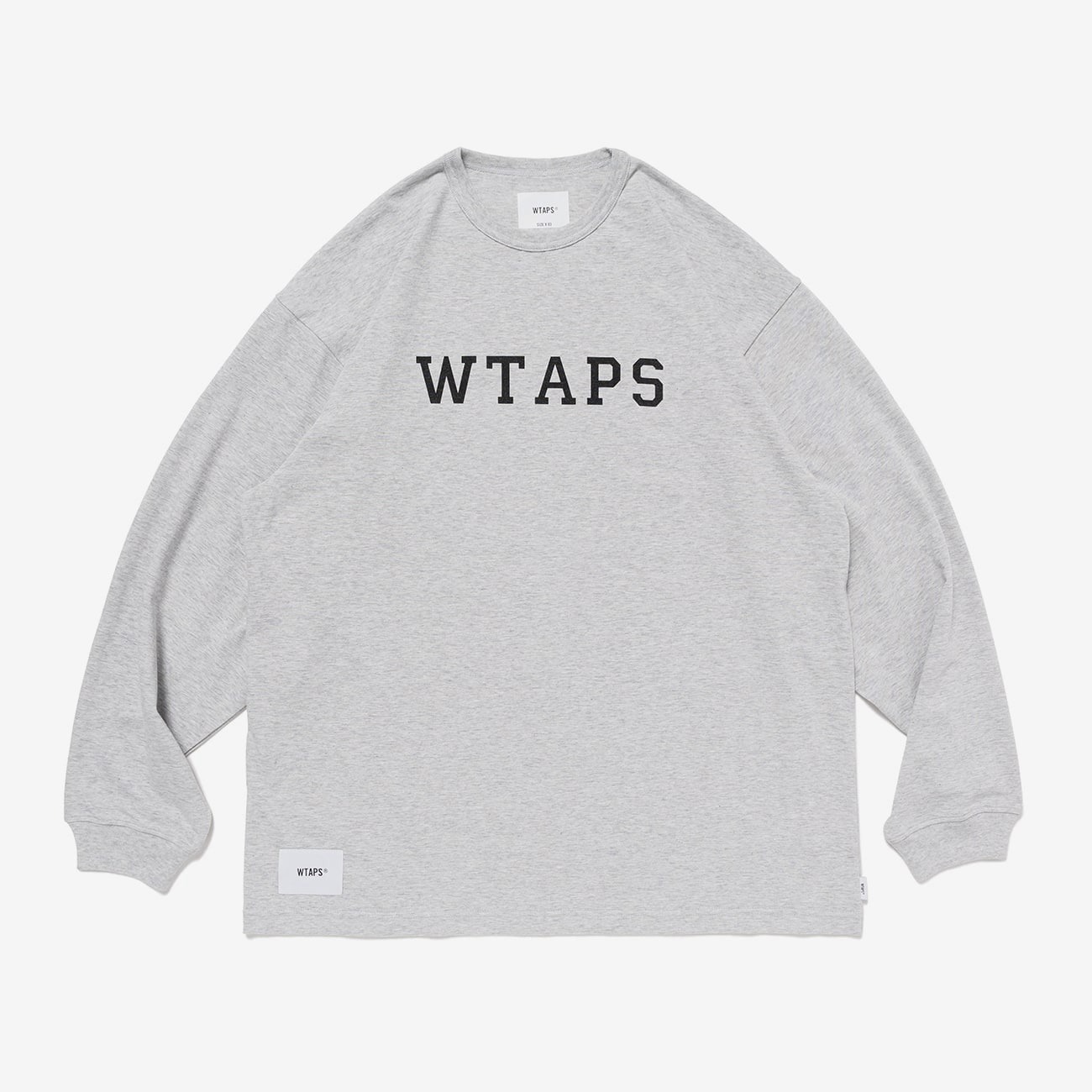 『代購+現貨商品』2025SS WTAPS ACADEMY / LS / CTPL 正面 字體 LOGO 長T 現貨 251ATDT-CSM18