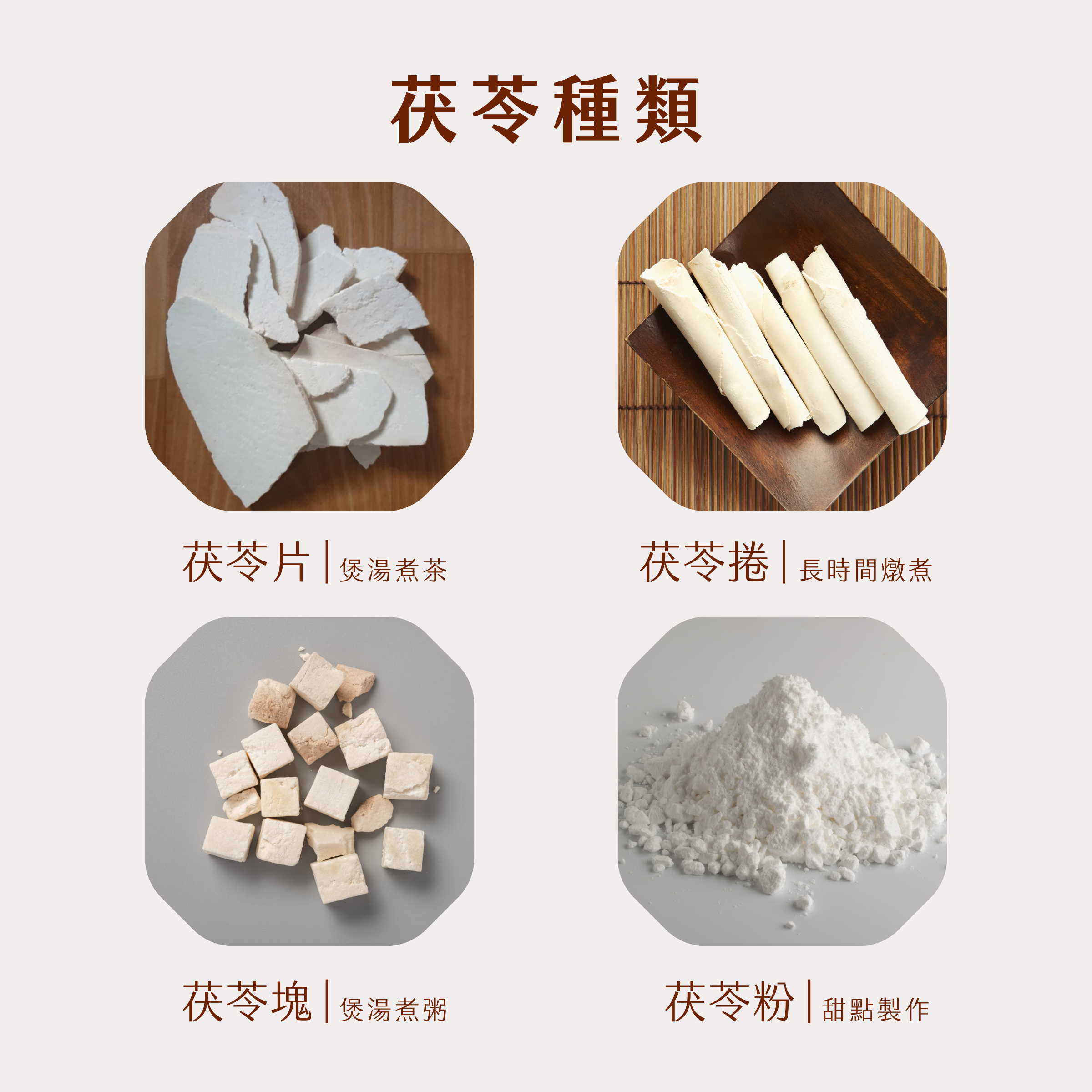 茯苓種類
