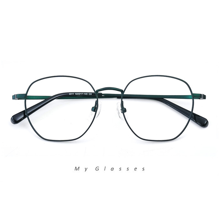 T217多邊形鈦眼鏡