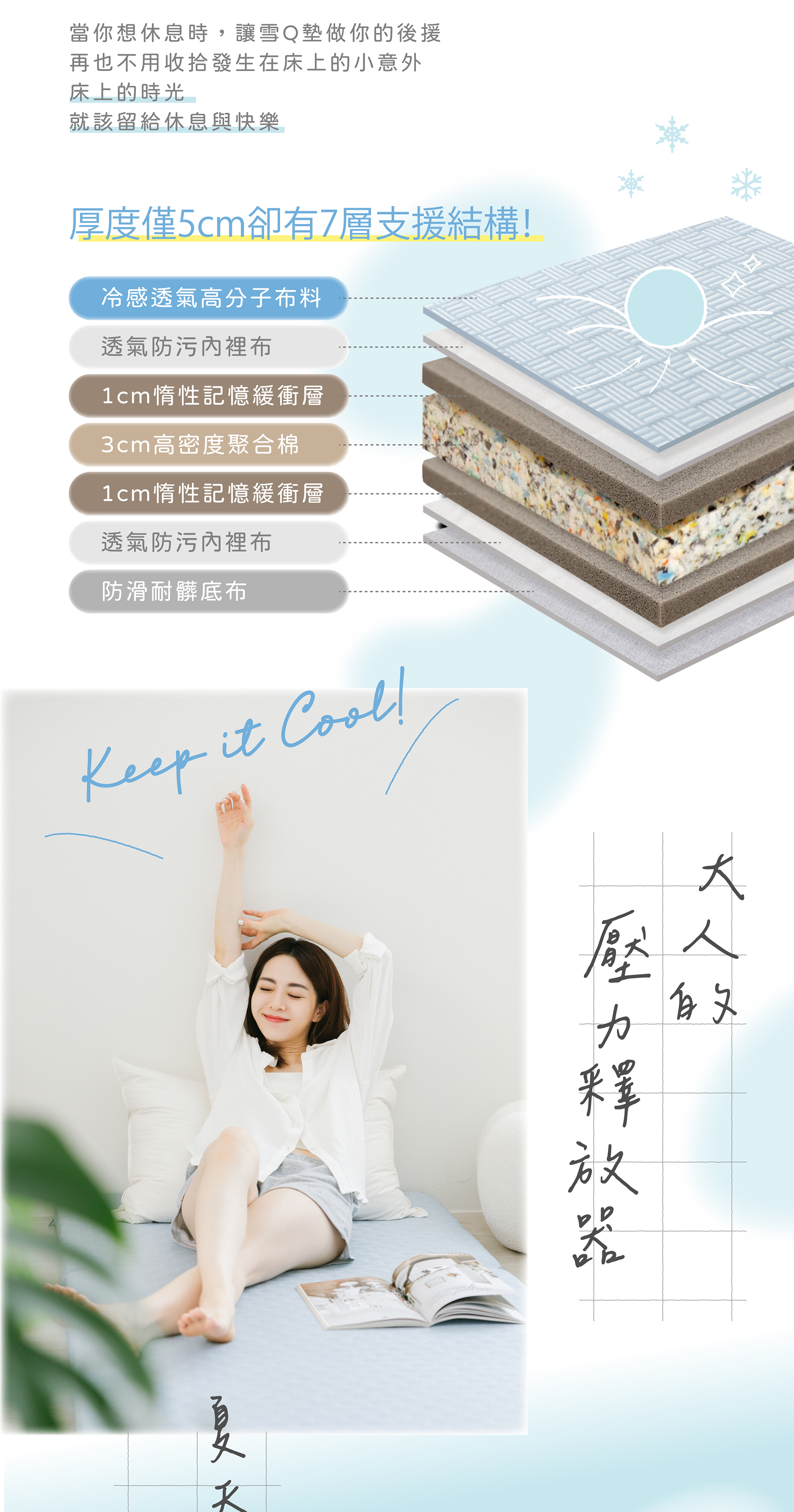 水涼墊,涼墊,涼爽床墊,涼床墊推薦,涼墊推薦,涼床墊,透氣涼墊,夏天涼墊,透氣床墊,單人涼墊,雙人涼墊,冬暖夏涼床墊,床墊