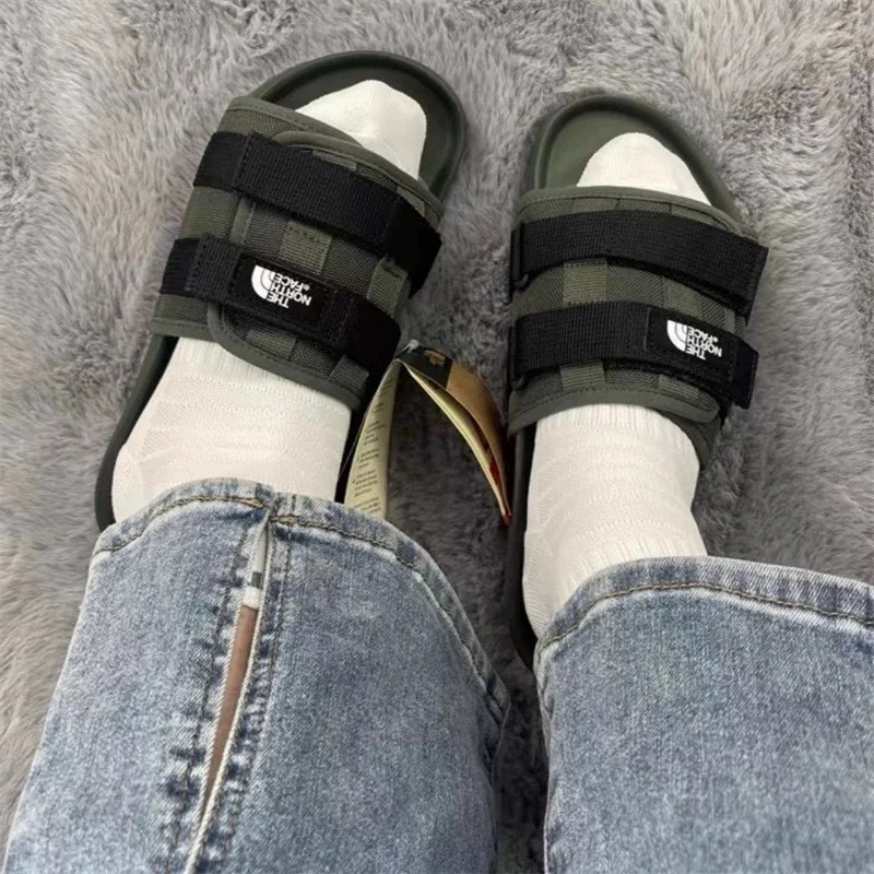 The North Face 北臉 可調式 機能拖鞋 魔鬼氈拖鞋 厚底拖鞋 韓國代購