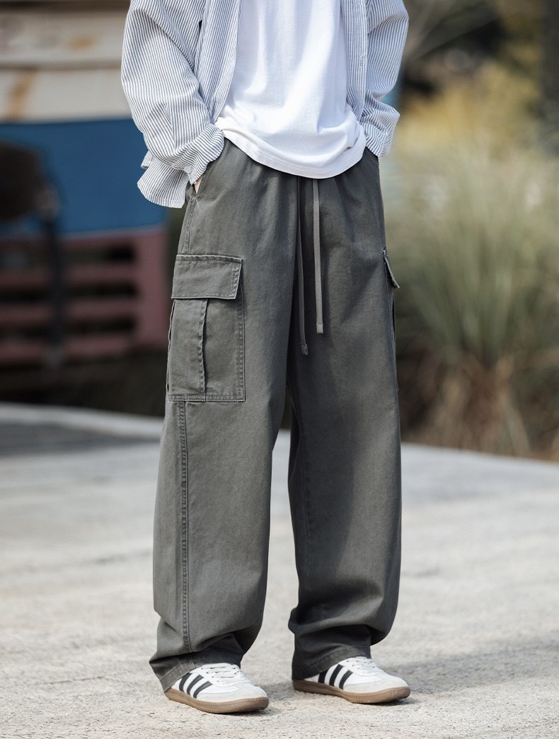 #預購 Tailor collection 直筒 水洗 工裝口袋褲 三色 MK2414