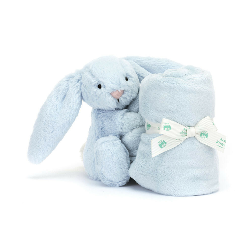 JELLYCAT Bashful Baby Blue Bunny Soother