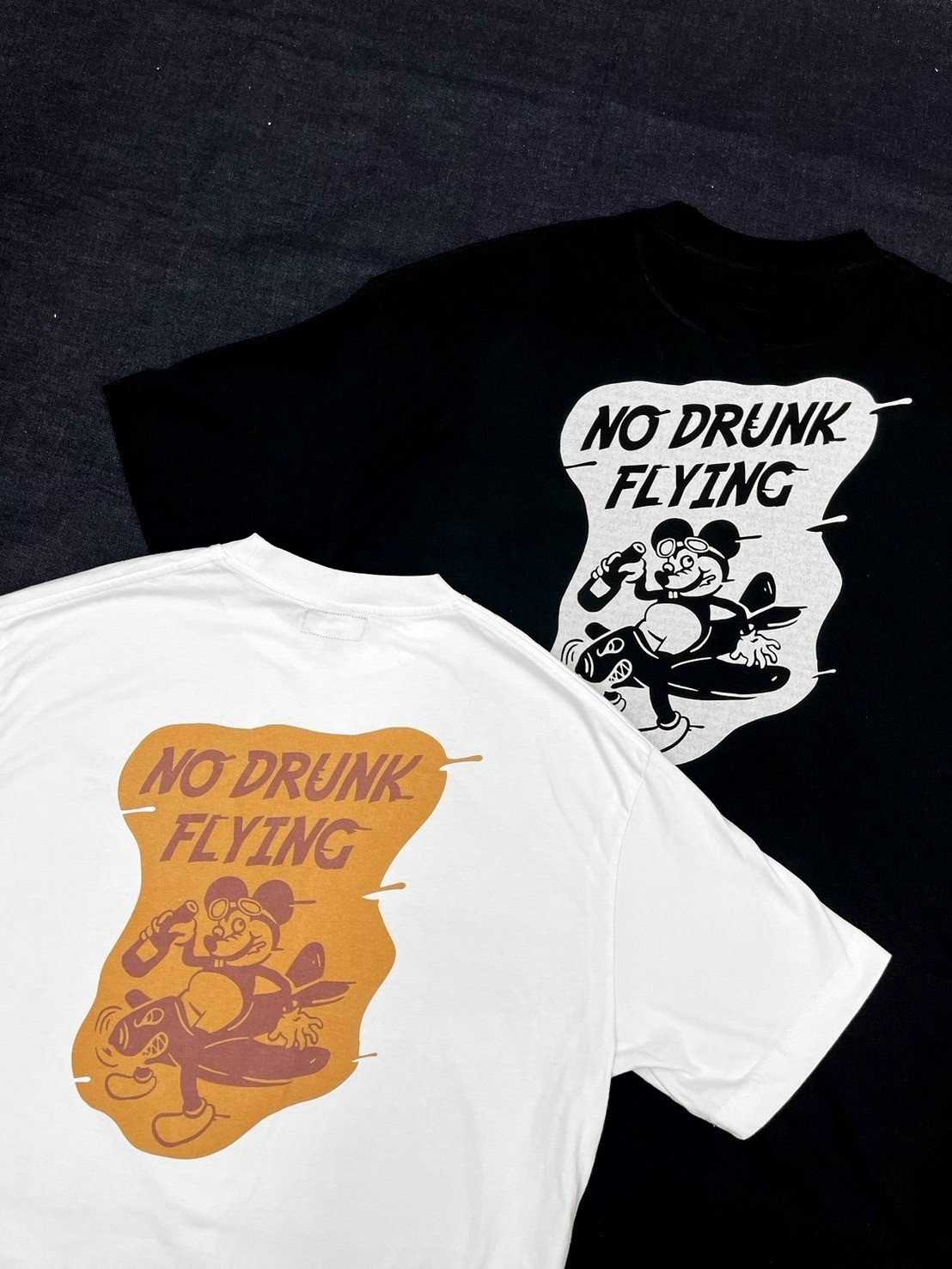 After Work 酒駕飛行 純棉 短T