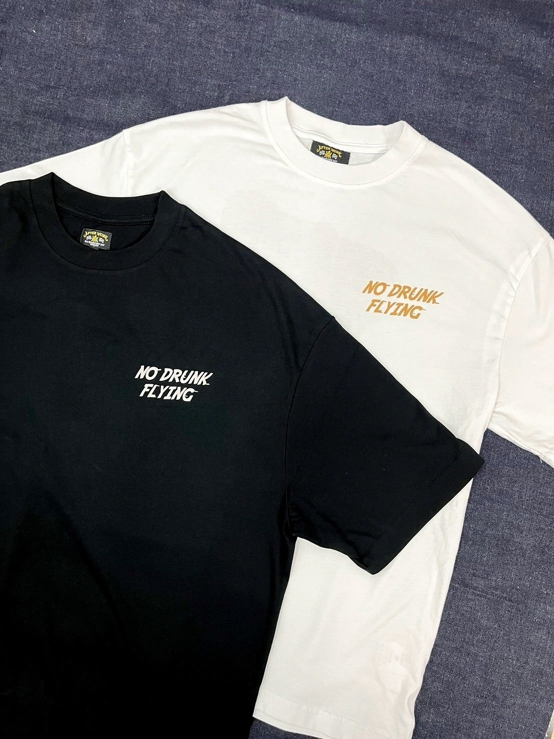 After Work 酒駕飛行 純棉 短T