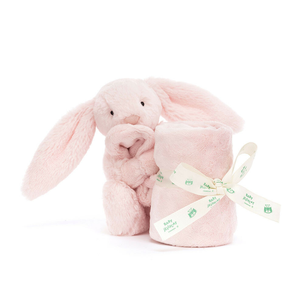 JELLYCAT Bashful Baby Pink Bunny Soother