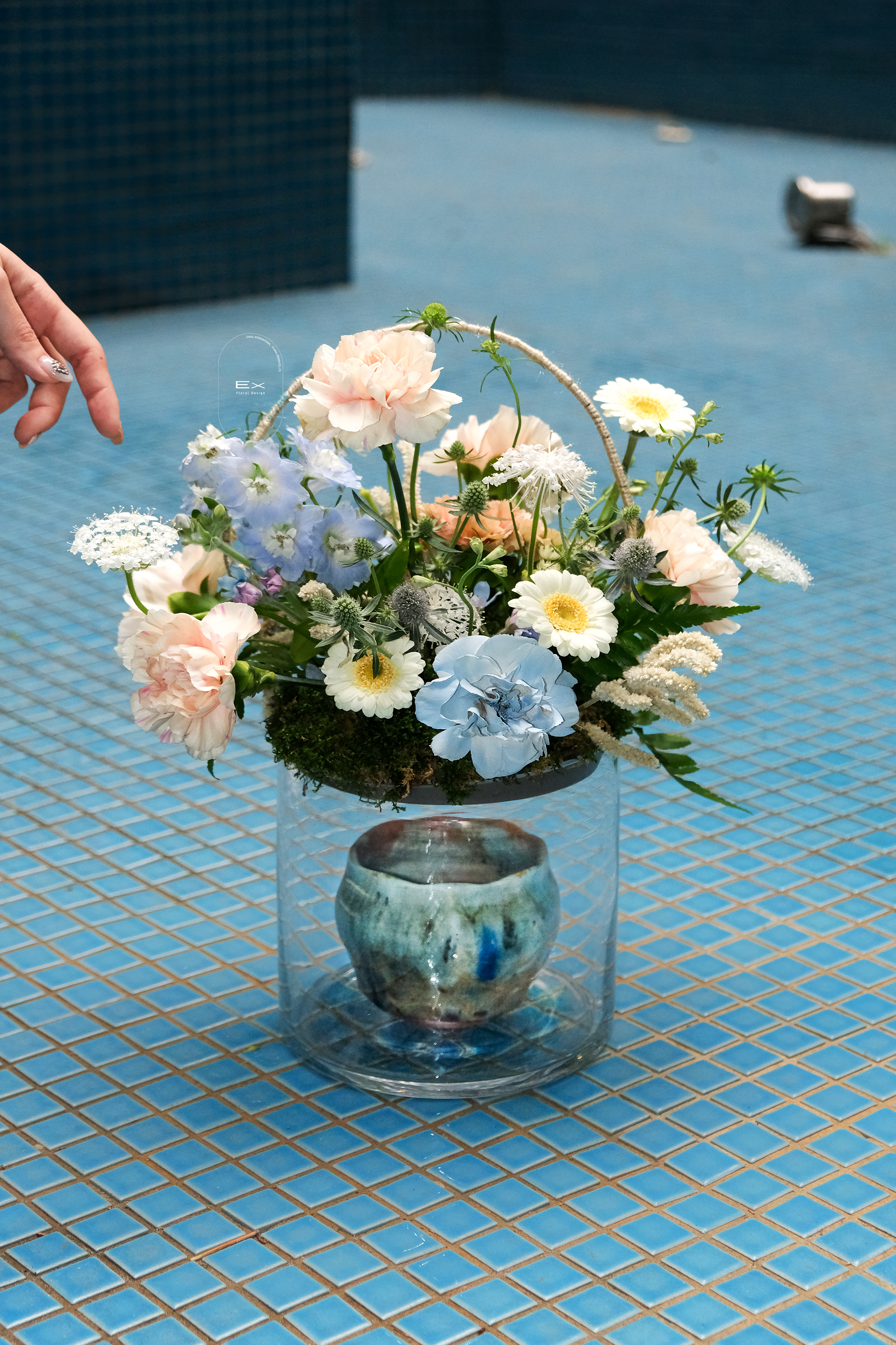 柴燒志野玫瑰杯 · 翡翠谷｜單品設計花禮｜母親節特別獻禮