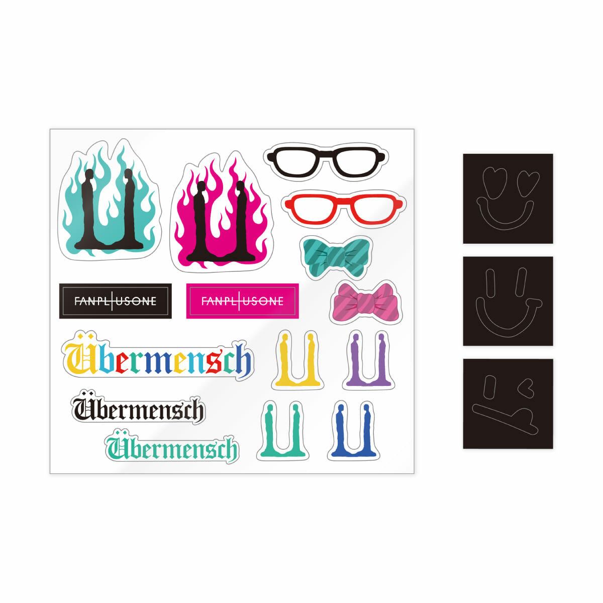 G-DRAGON 2025 WORLD TOUR IN KOREA - 05 LIGHT STICK DECO STICKER SET