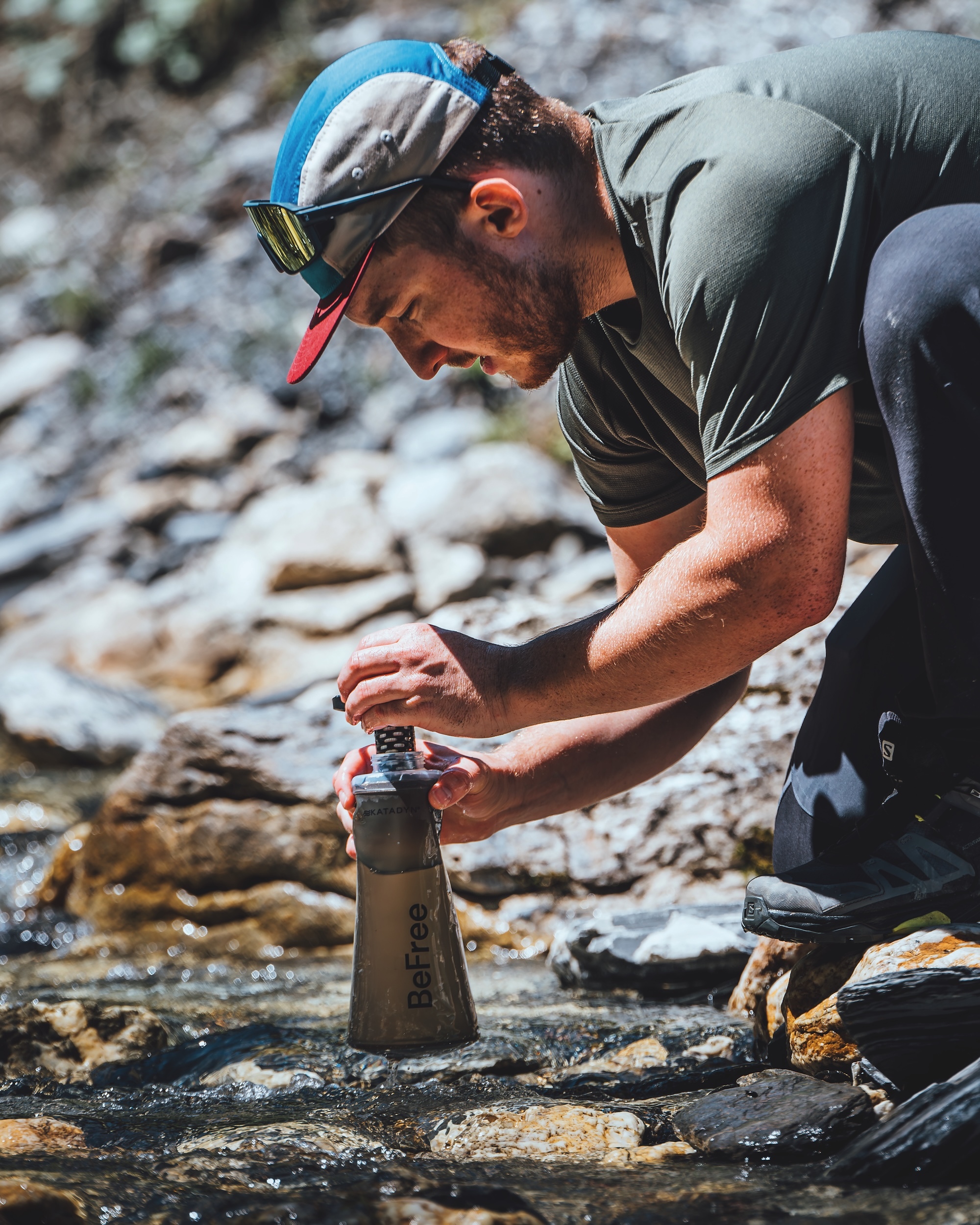 KATADYN BeFree AC 個人用濾水器活性碳濾芯 經典黑 8021405