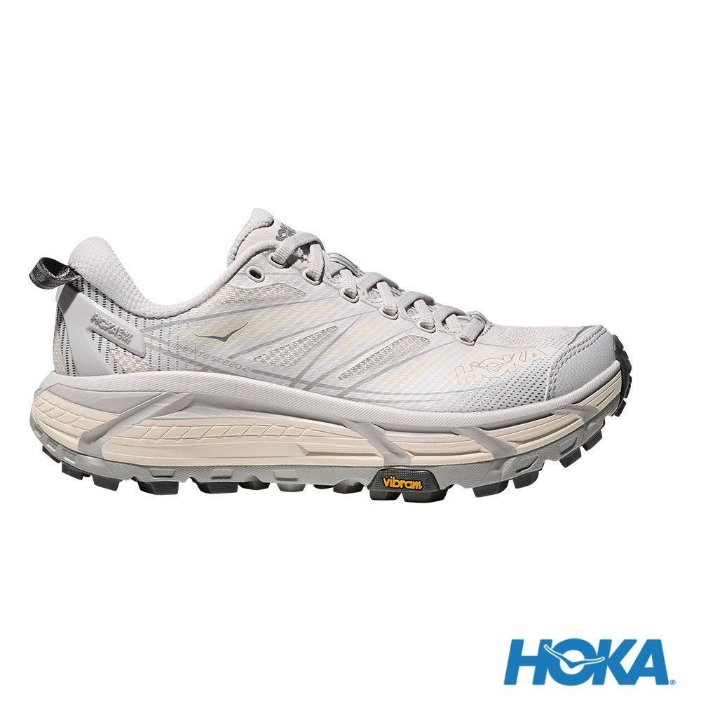 HOKA ONE ONE U Mafate Speed 2 越野鞋 宇宙灰/大理石白