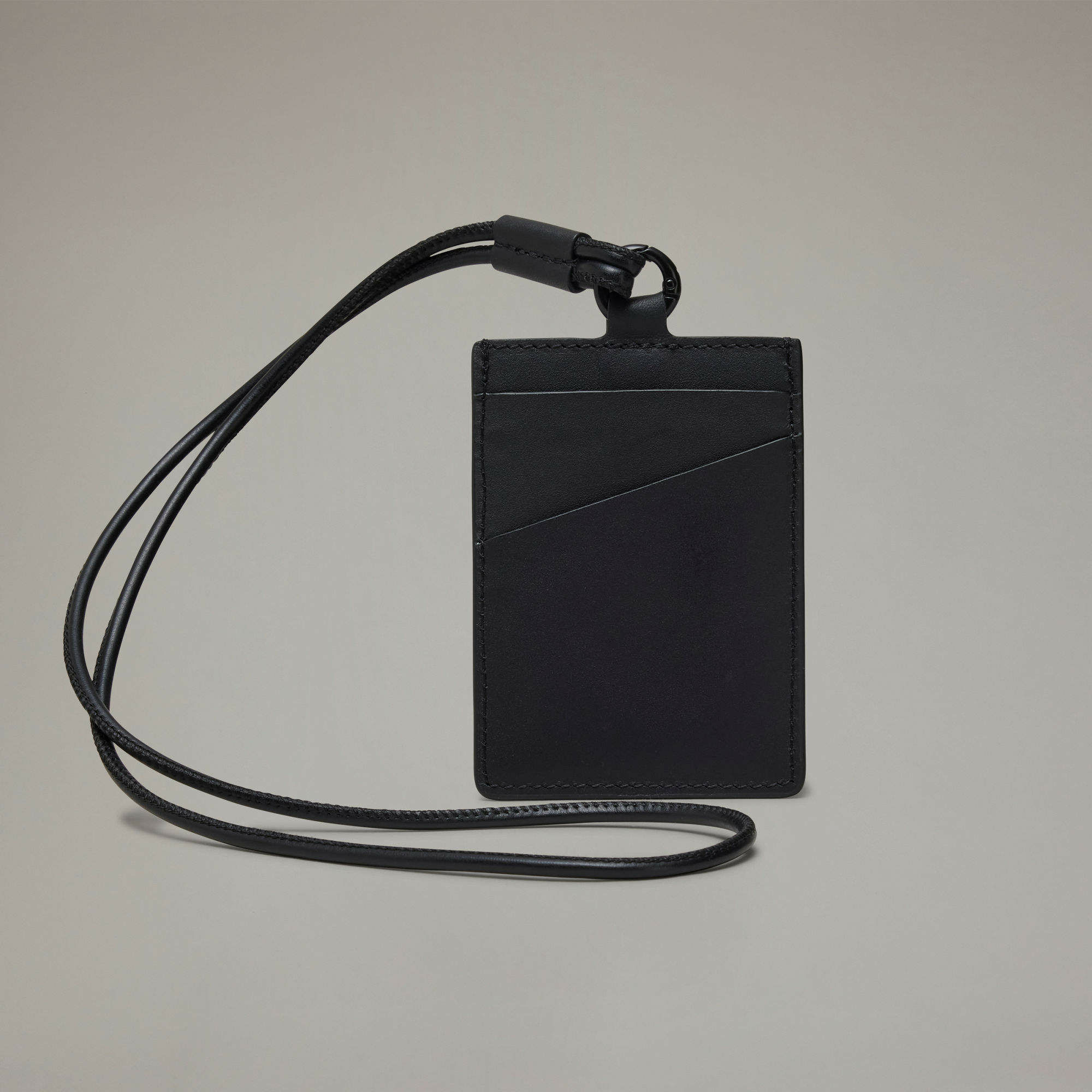 【 Y-3 LANYARD 掛繩卡夾包 - 黑 】