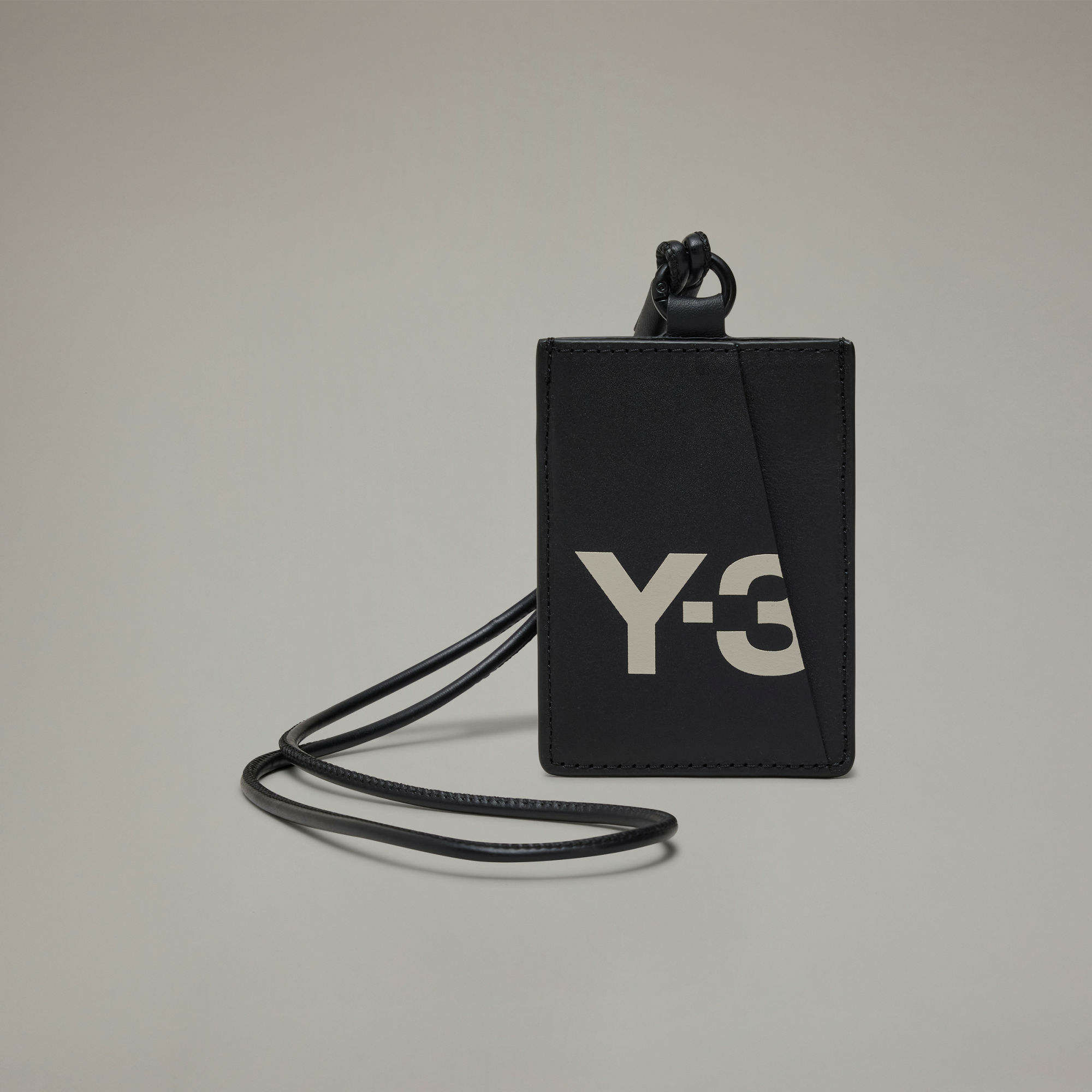 【 Y-3 LANYARD 掛繩卡夾包 - 黑 】