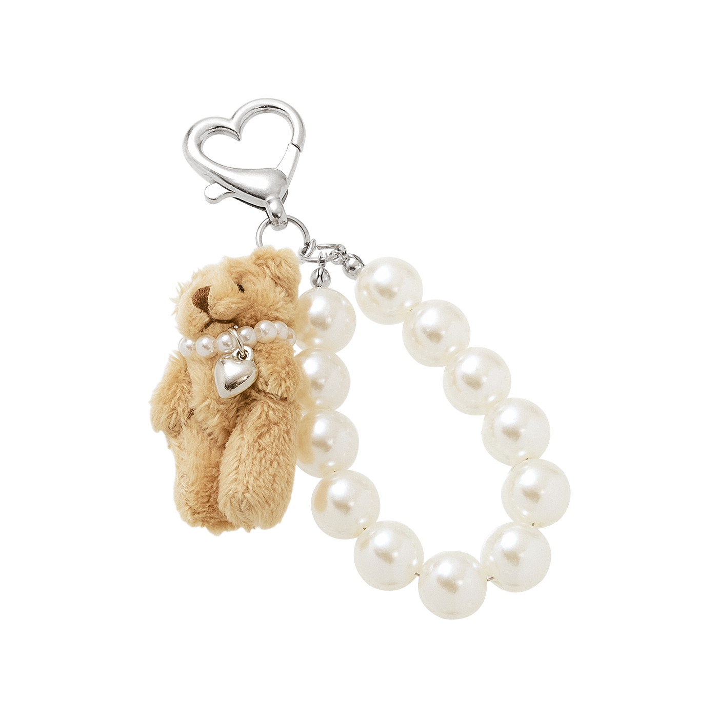 韓國,小熊,珍珠,娃娃,吊飾,平價飾品