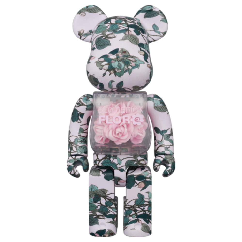 FLOR@ PINK ROSE 400％ / 1000% BE@RBRICK
