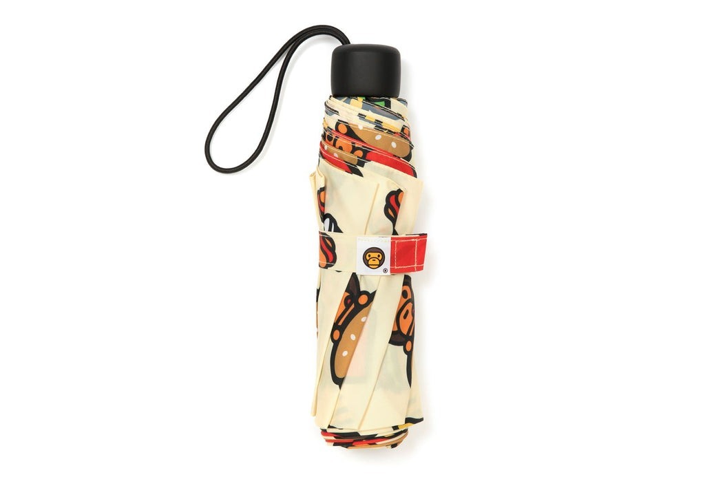 2025SS APE MILO FAST FOOD ALL PRINT PATTERN FOLDING UMBRELLA 漢堡 薯條 折疊 雨傘 現貨 AL20-182-305