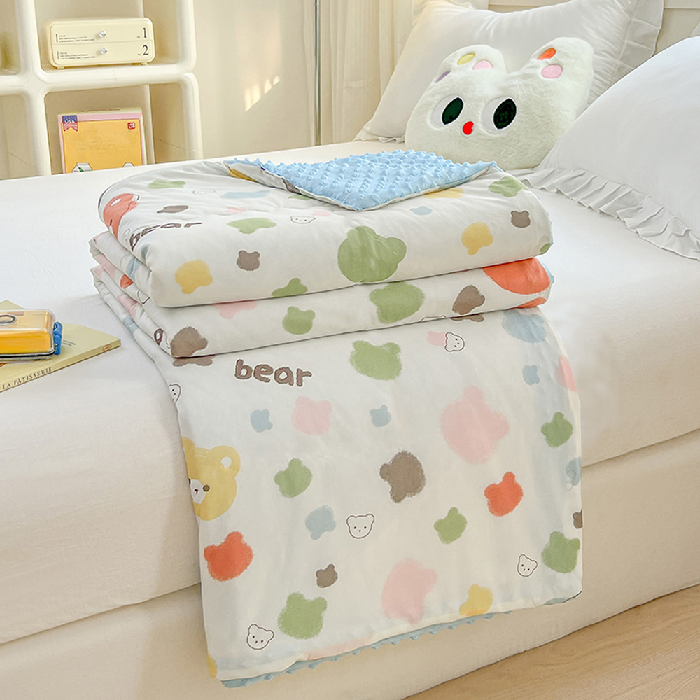 【藍貓Blue cat】兒童涼感豆豆毯 豆豆毯 毯子