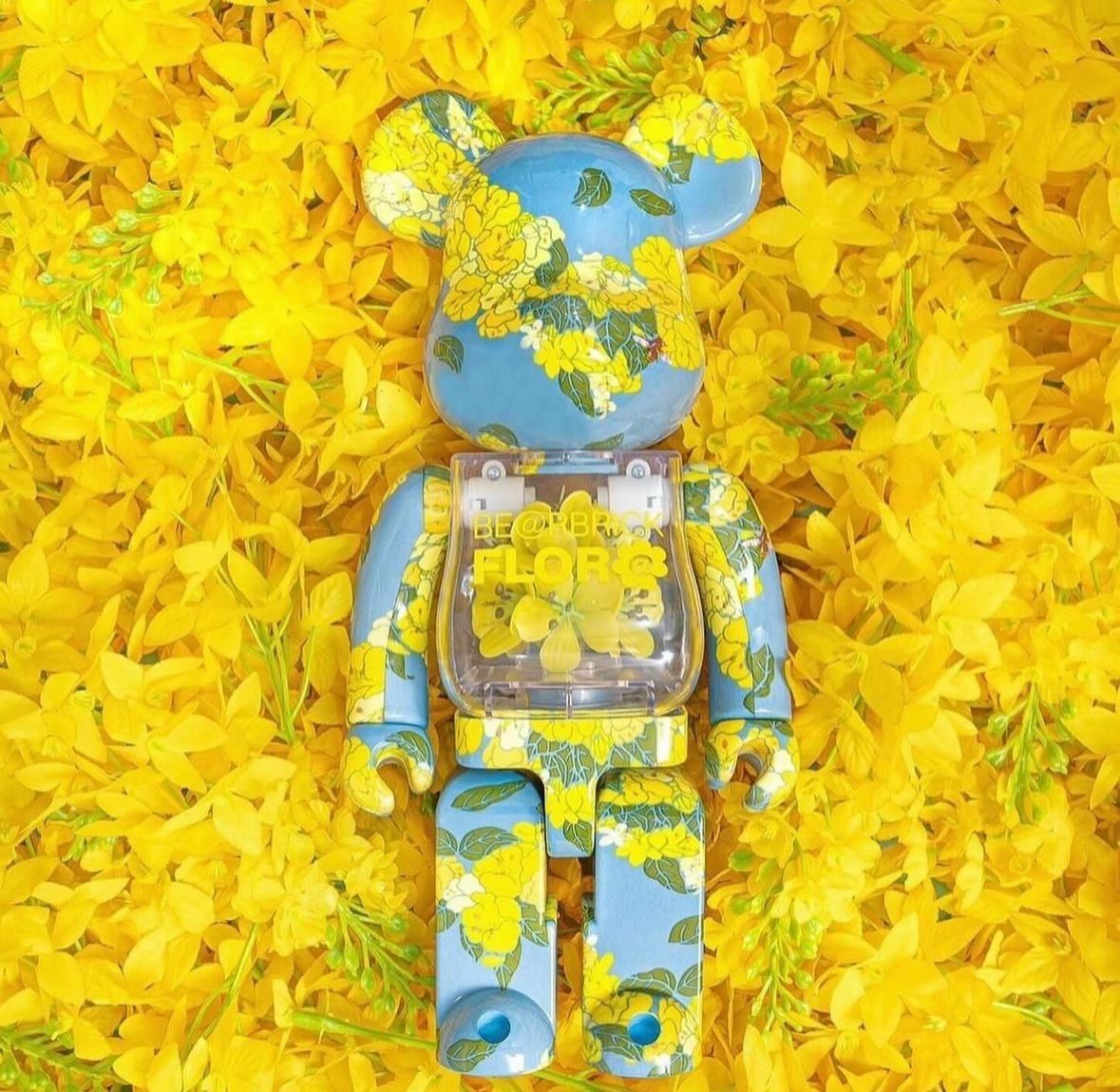 FLOR@ Golden Shower Flowers 400％ BE@RBRICK