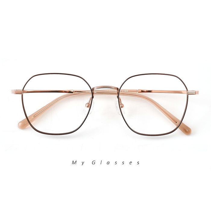 T215多邊形鈦眼鏡