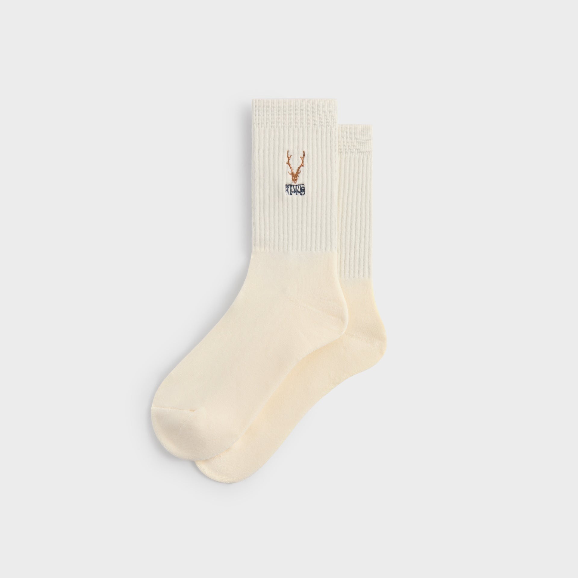 2025SS Kith & South2 West8 for Columbia Embroidered Logo Crew Socks 三方 聯名 長襪 襪子 現貨 KHM220120