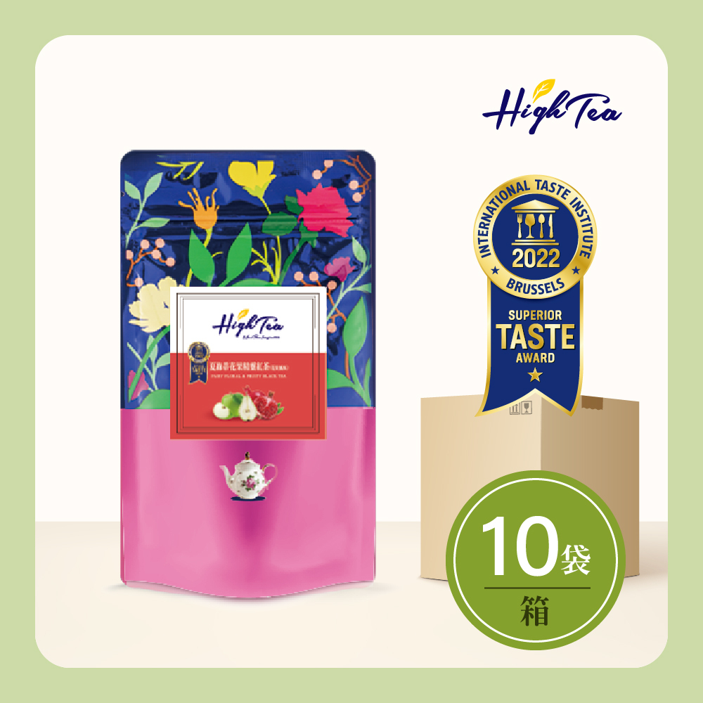 【箱購】【10袋】夏綠蒂花果精靈紅茶(花果風味) 3g x 12入/袋 【國際ITI風味絕佳獎】