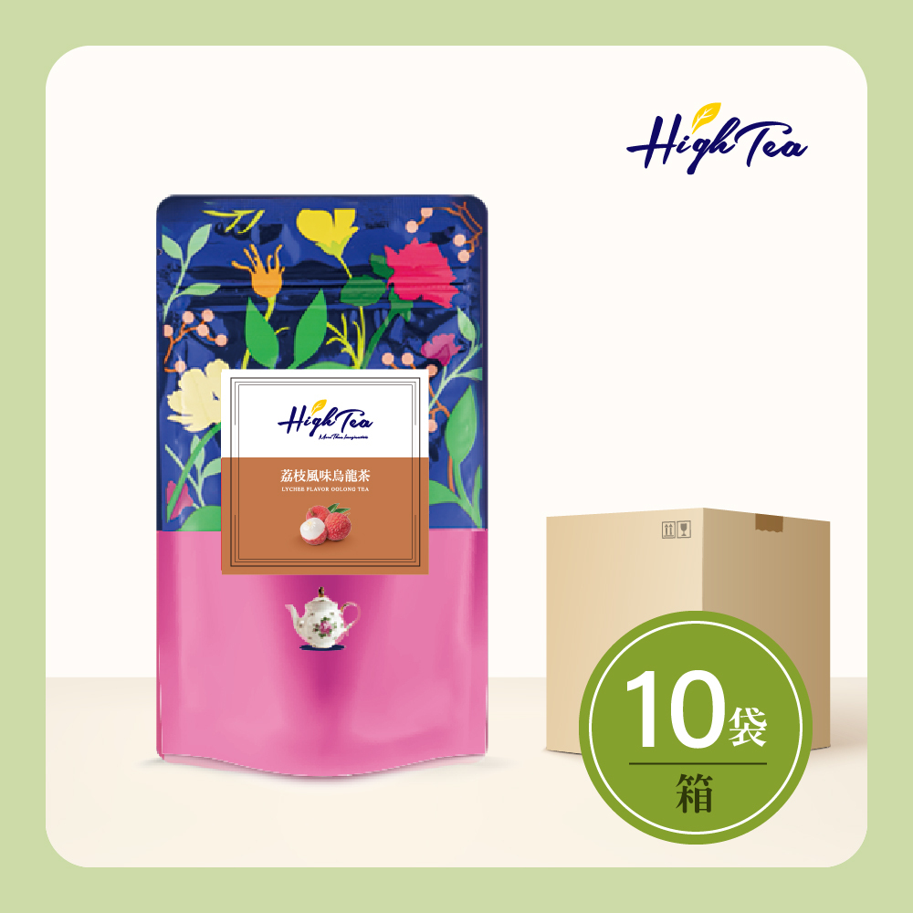【箱購】【10袋】荔枝風味烏龍茶 4g x 12入/袋