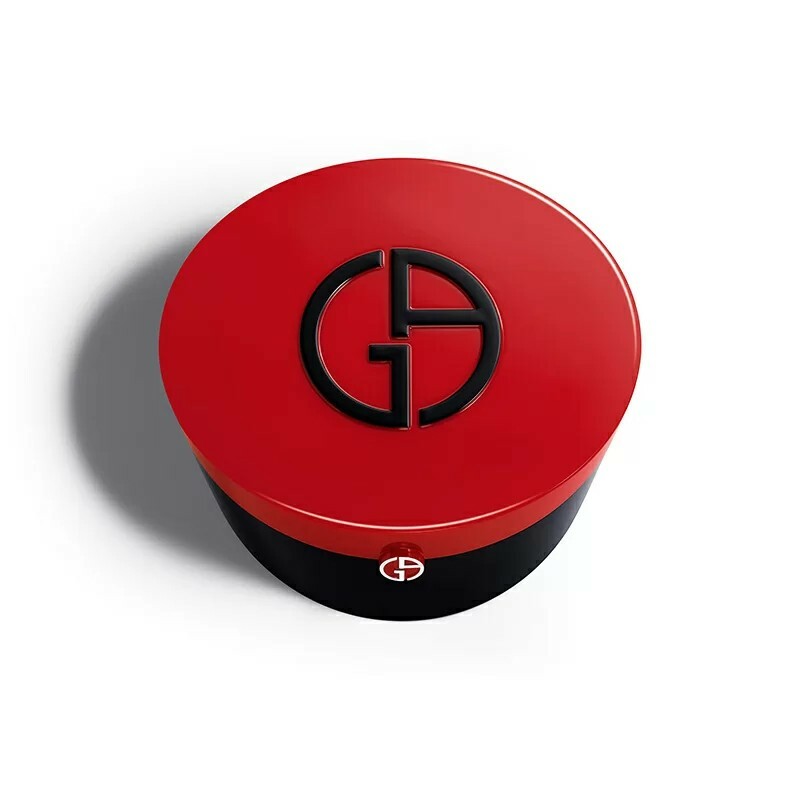 ARMANI beauty 絲光輕透氣墊修護粉底 (替換芯) 15g / 漆皮紅氣墊盒