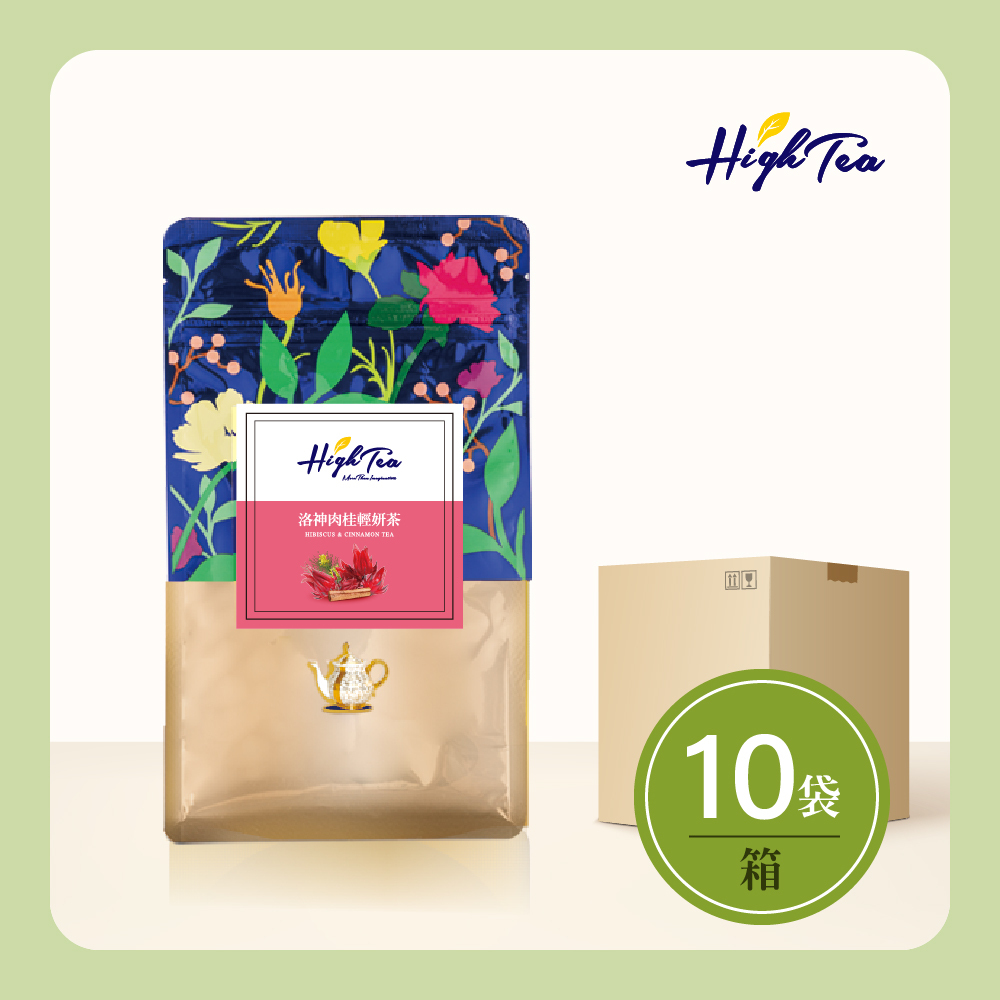 【箱購】【10袋】洛神肉桂輕妍茶 3.5g x 12入/袋