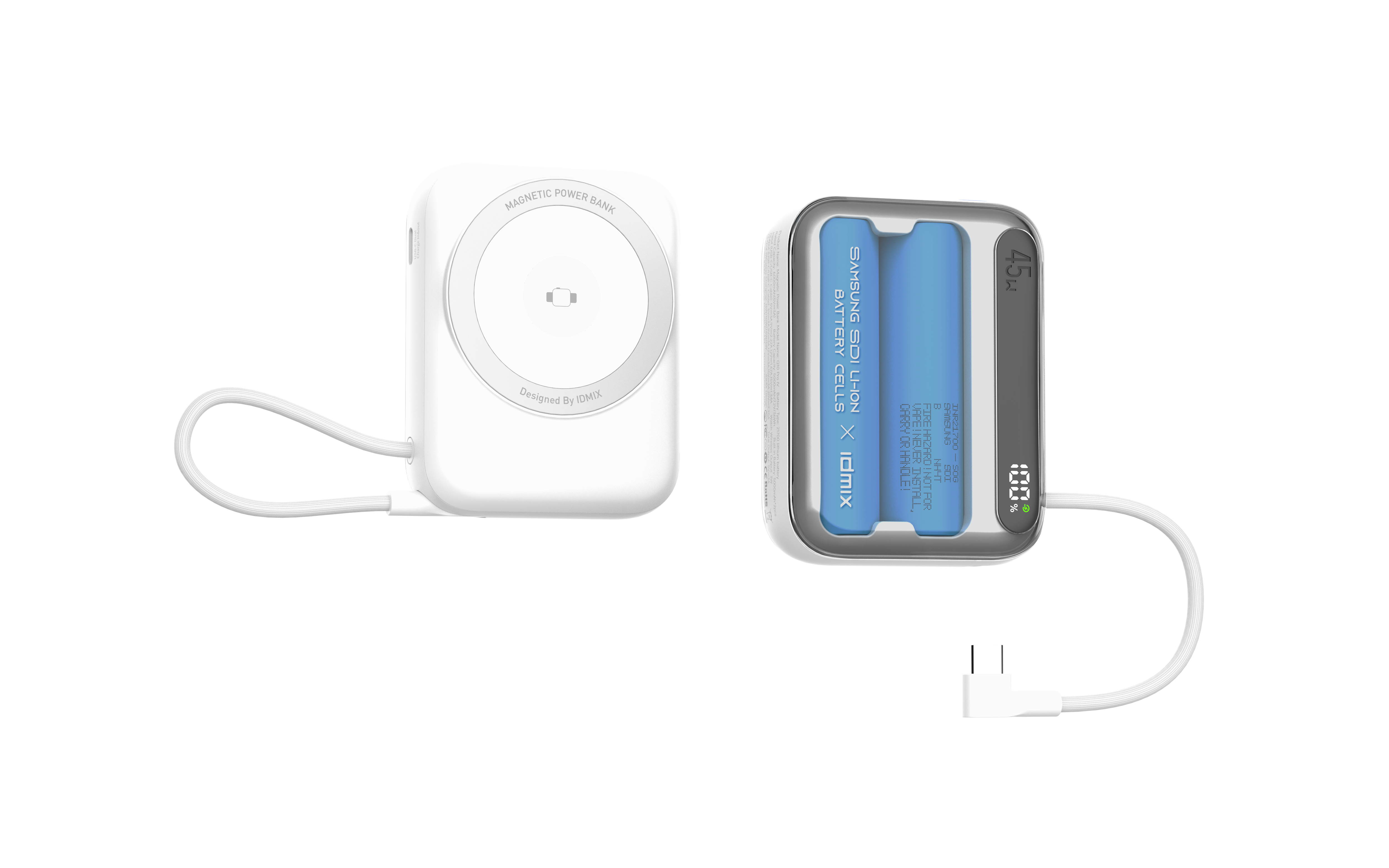 IDMIX Q10 Pro IV 磁吸無線充移動電源