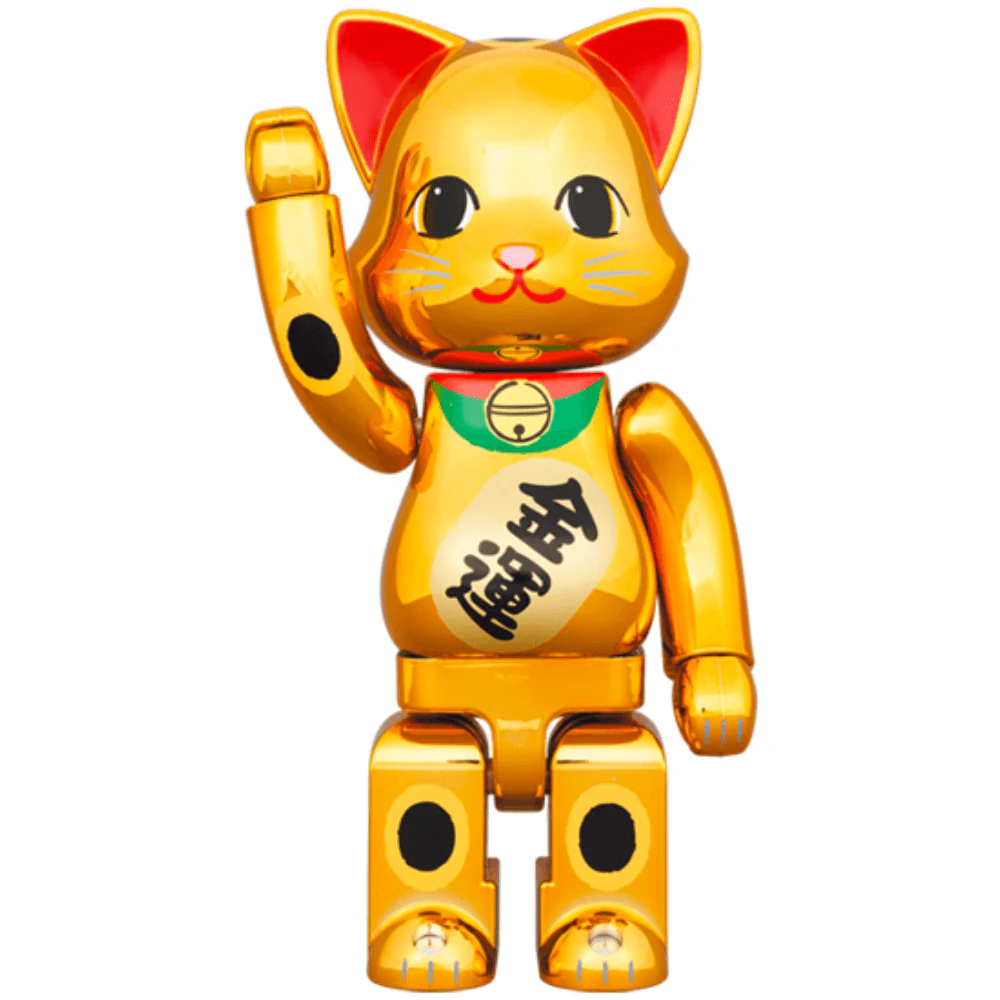招き猫 金運 金メッキ 100％ & 400％ NY@BRICK
