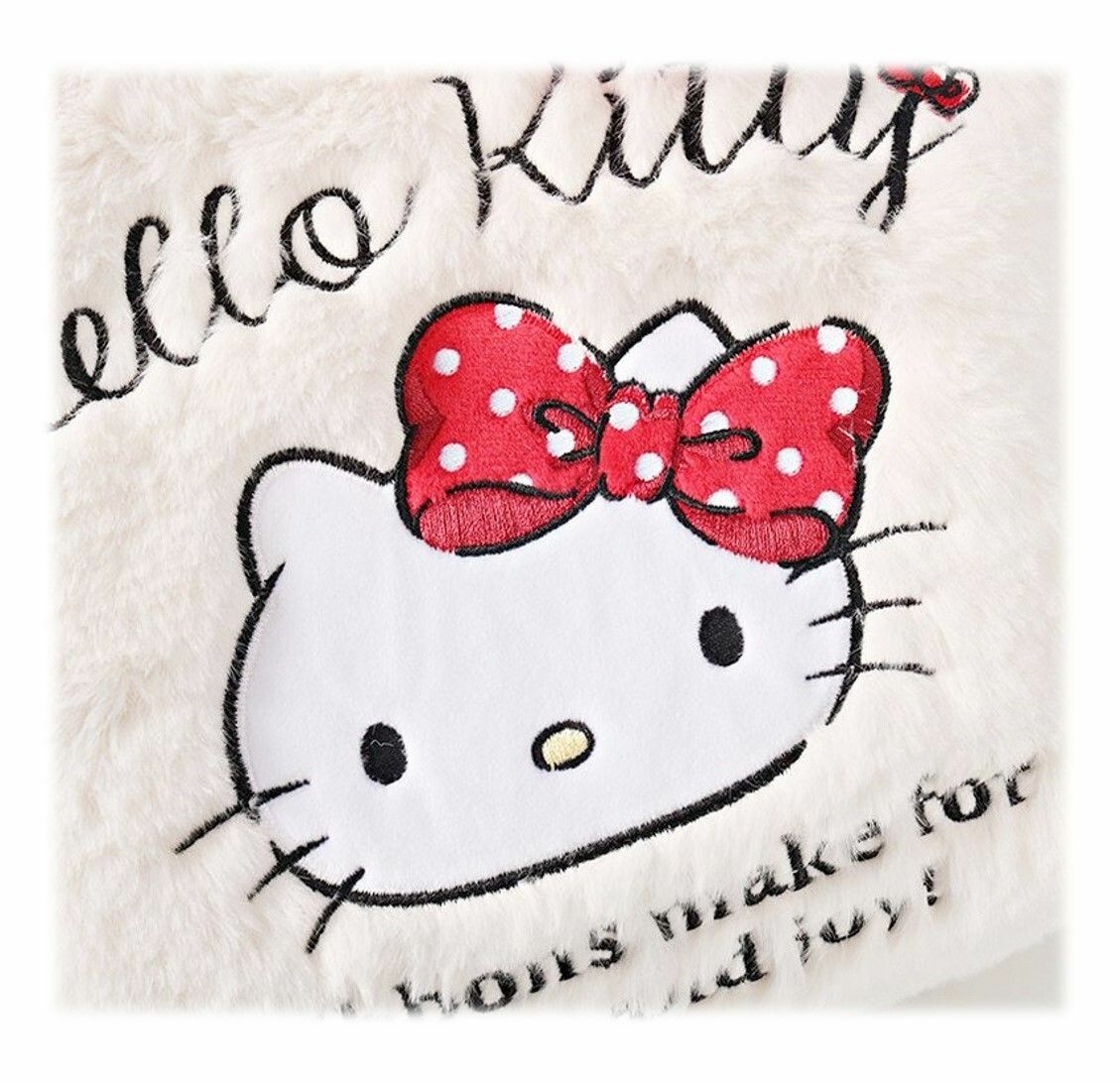 Hello Kitty Sanrio | 毛绒斜揹袋 | 單肩包