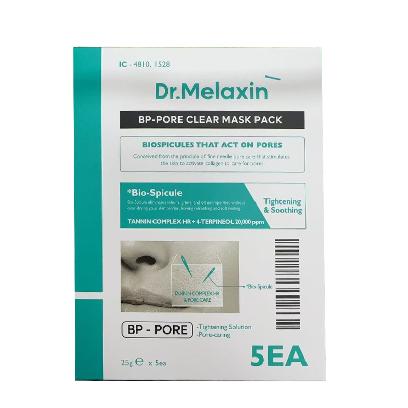 Dr.Melaxin - BP 還原零孔煥膚面膜 5片(平行進口)
